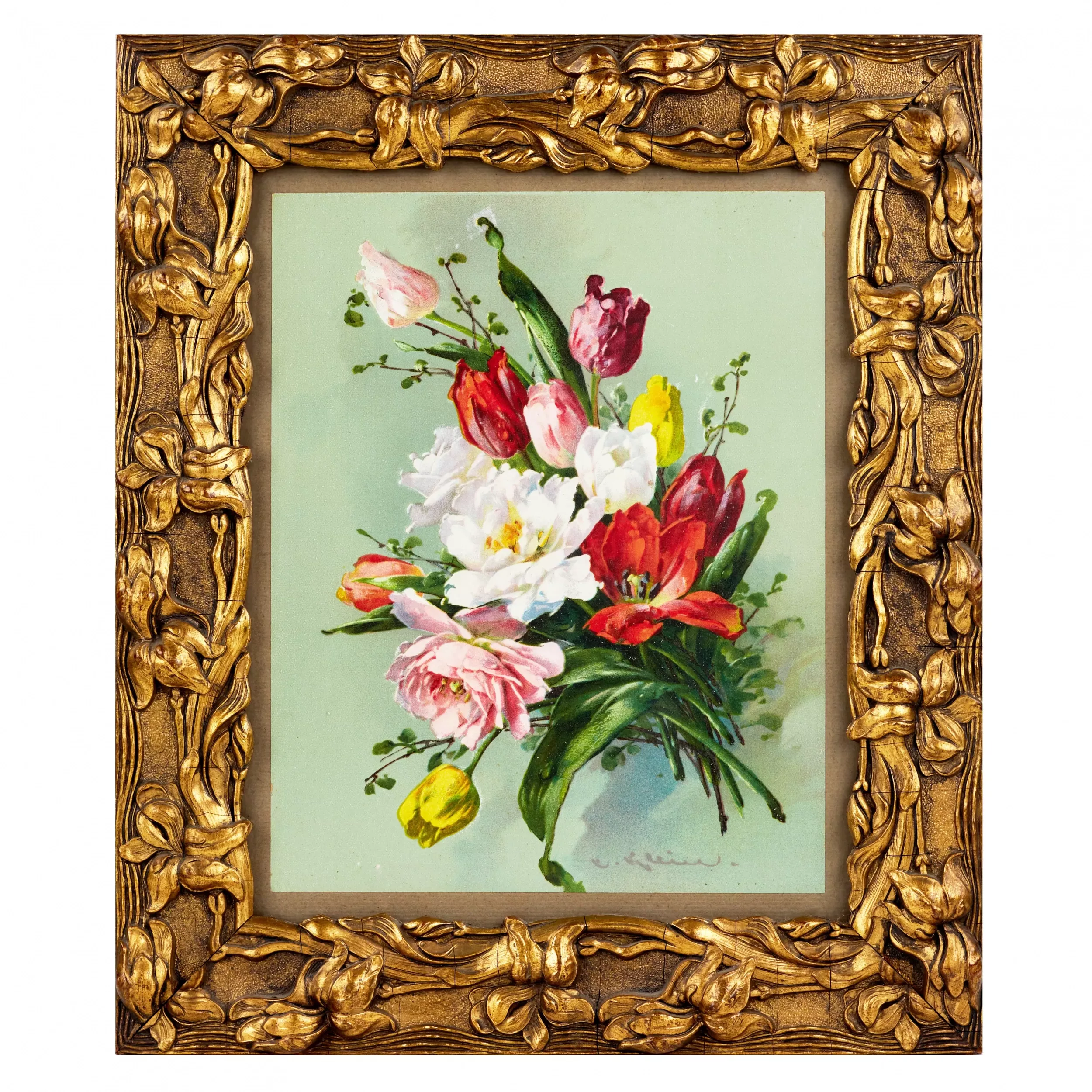 Cadre Art Nouveau. Debut du 20ème siècle. 