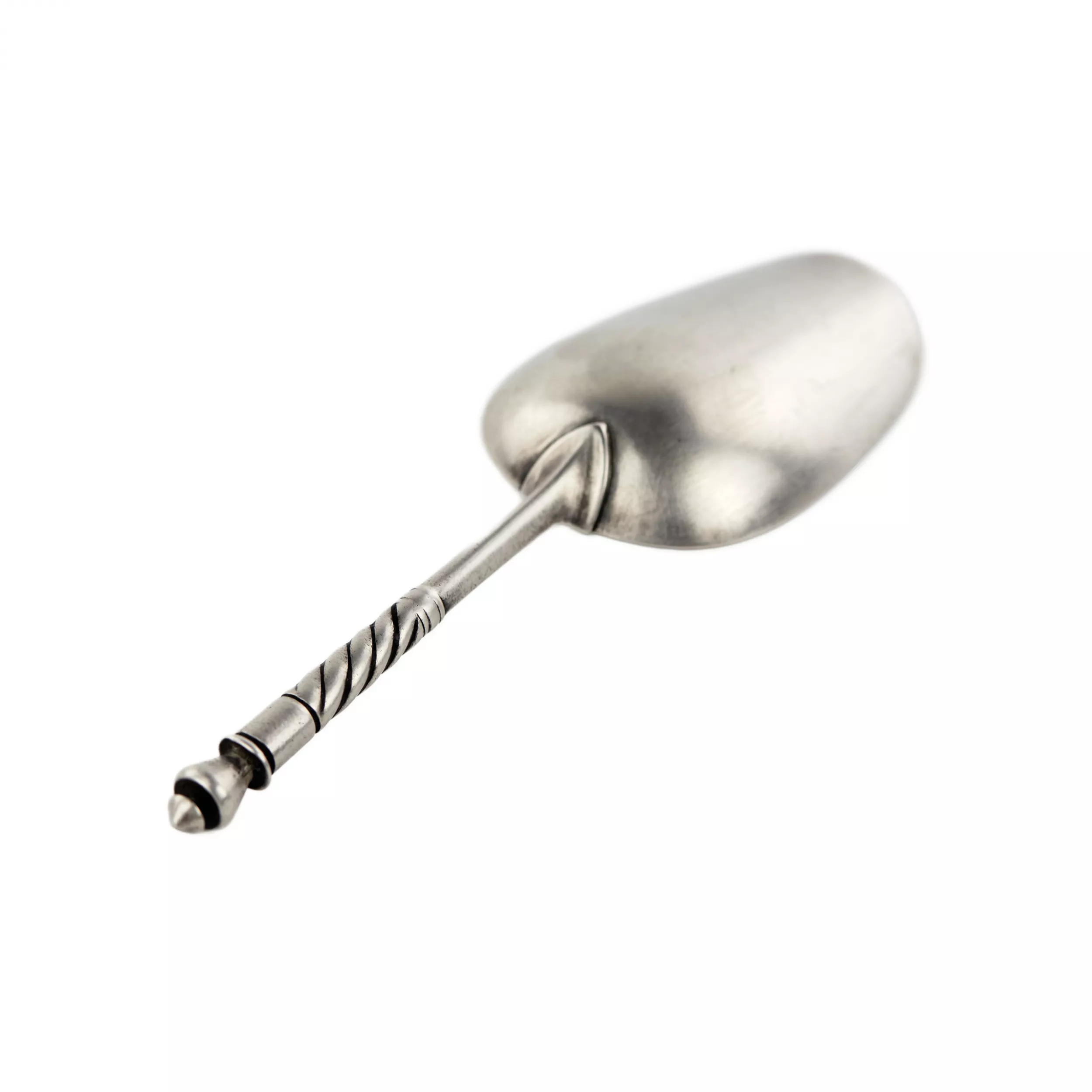 Russian silver spatula-spoon for sugar. Moscow. The turn of the 19th-20th centuries. 
