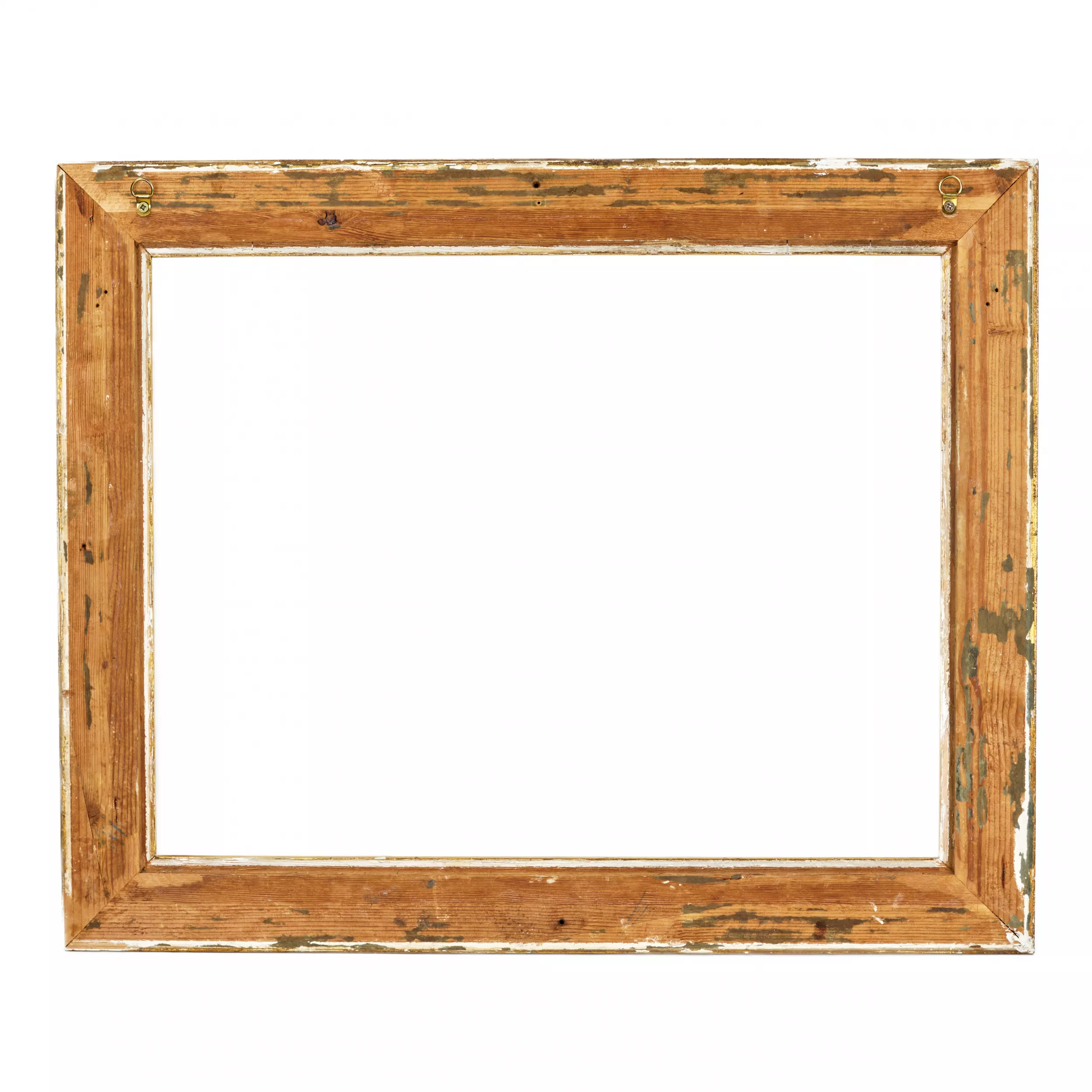 Cadre en bois dore au design classique. 20ième siècle. 