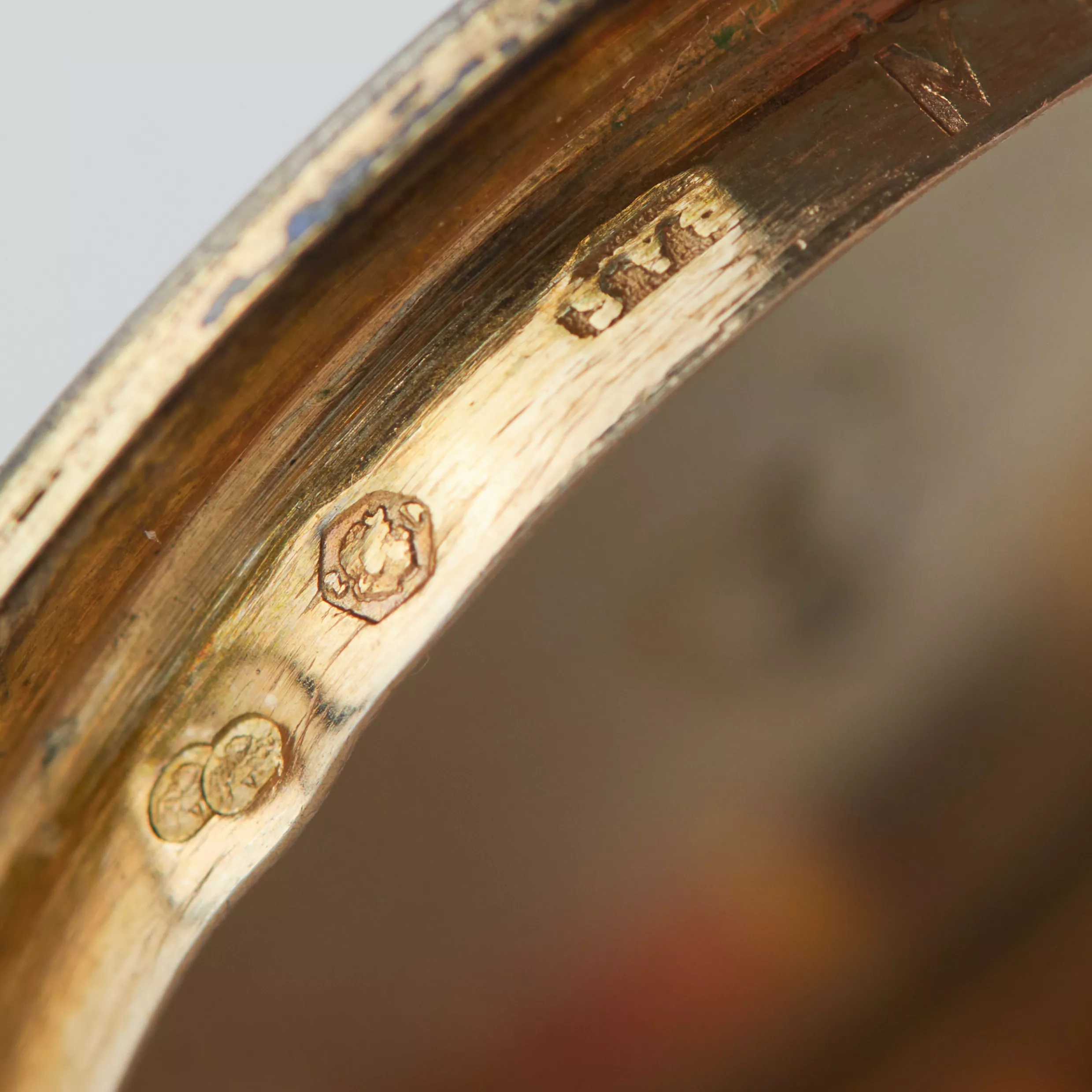 Tabatière austro-hongroise en argent emaille cloisonne de la fin du XIXe siècle. 