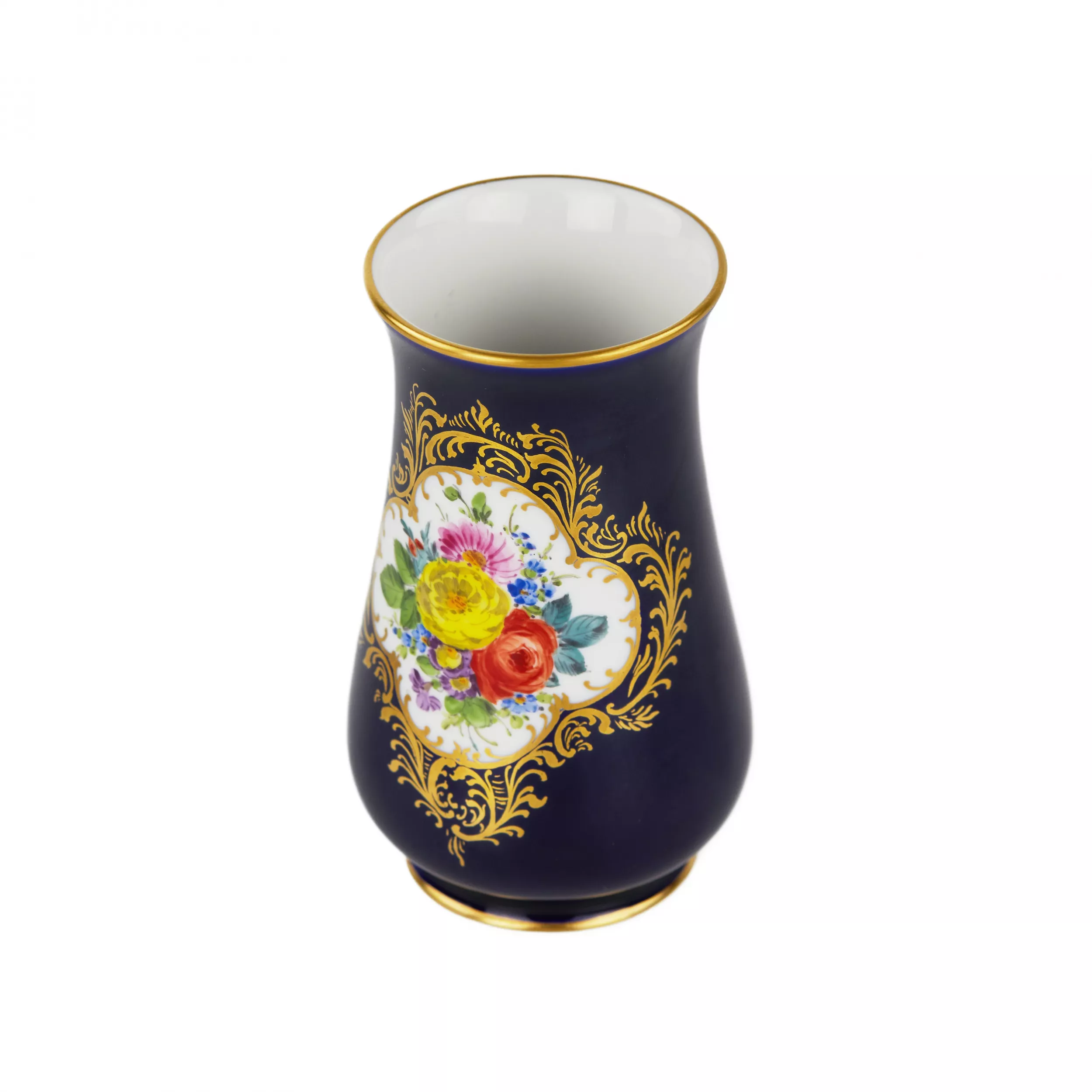 Petit vase de la manufacture de porcelaine de Meissen.