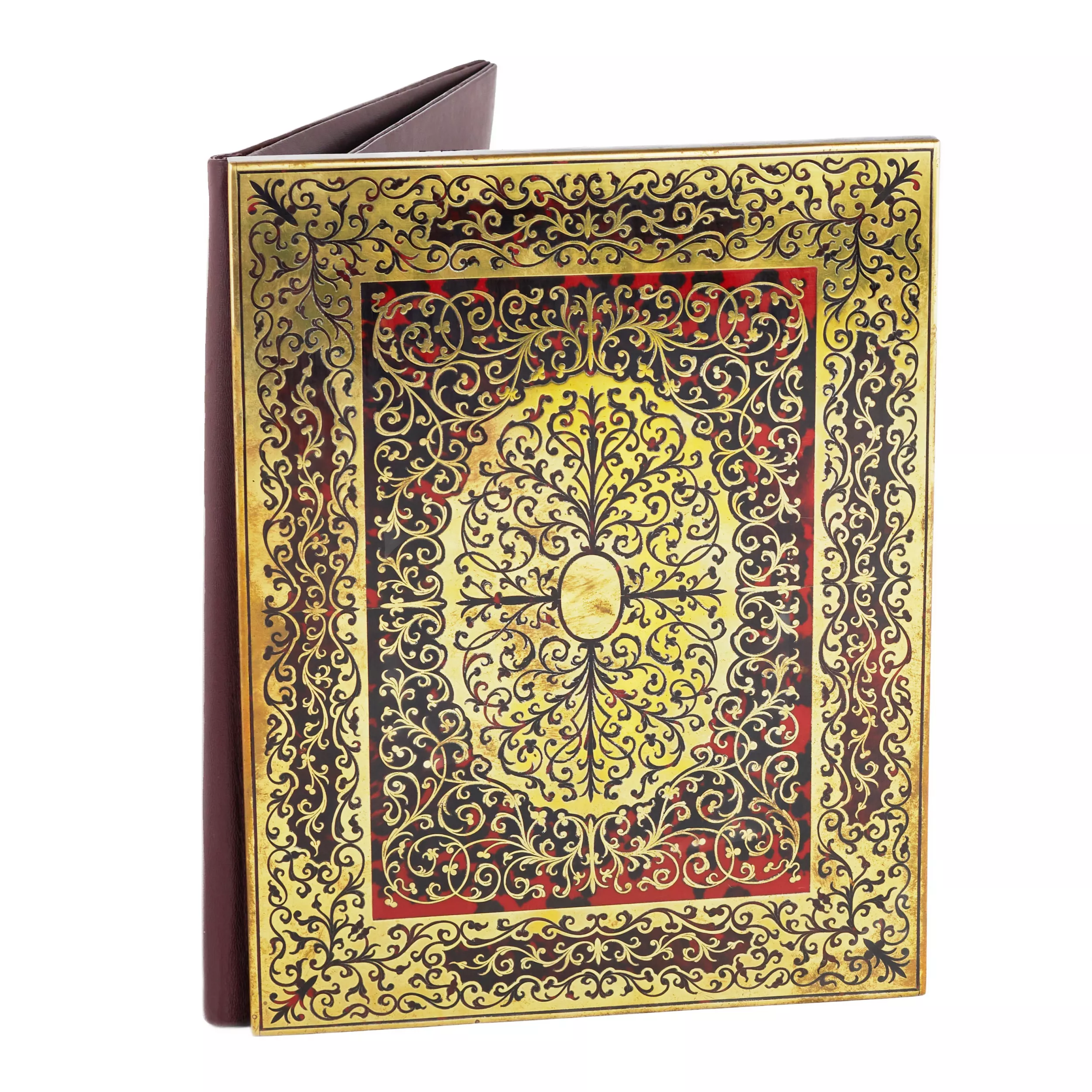 Address folder in Boulle style. France. 19th-20th century.
