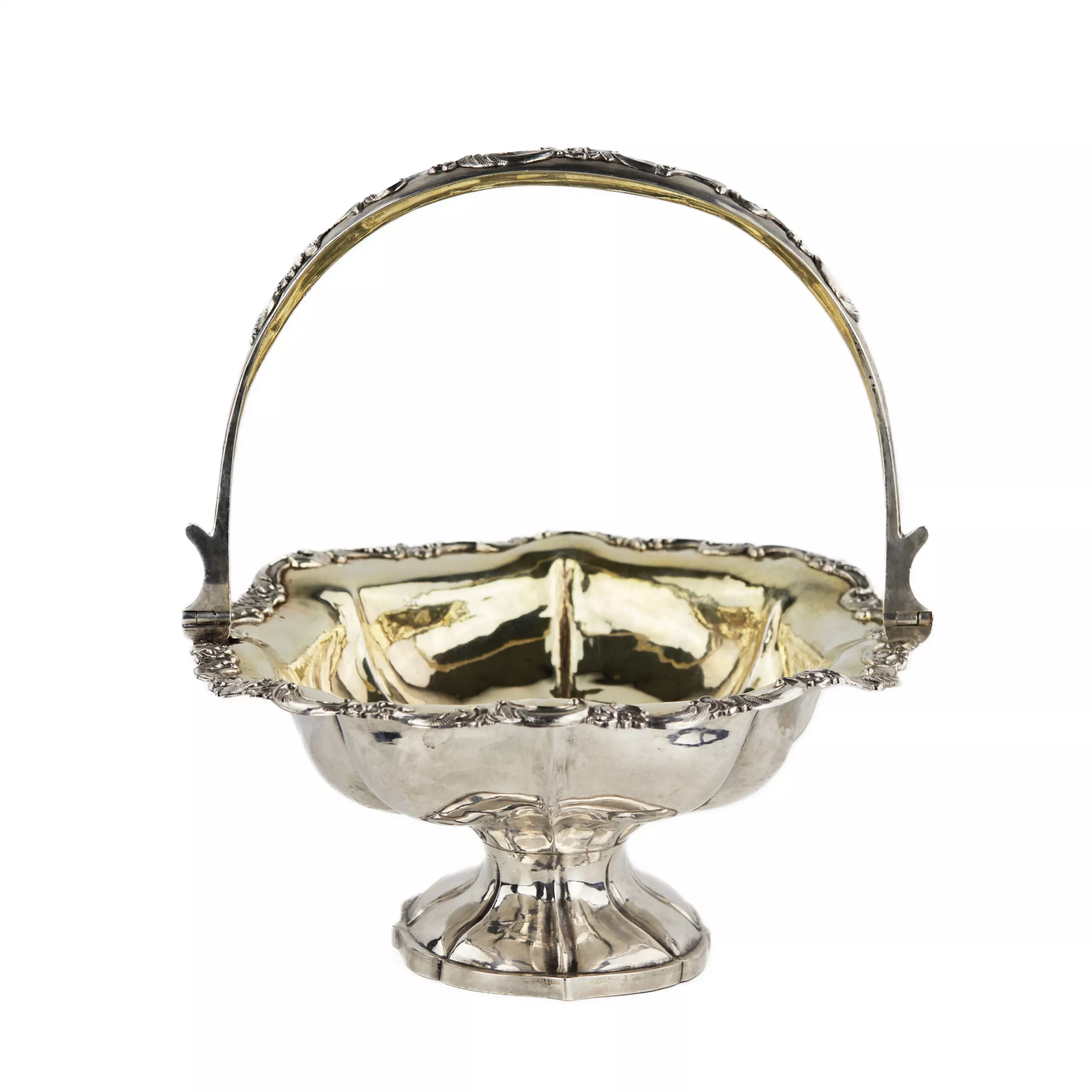 Bol à biscottes russe en argent, vase pour bonbons. Grigori Ivanov. Moscou 1840. 