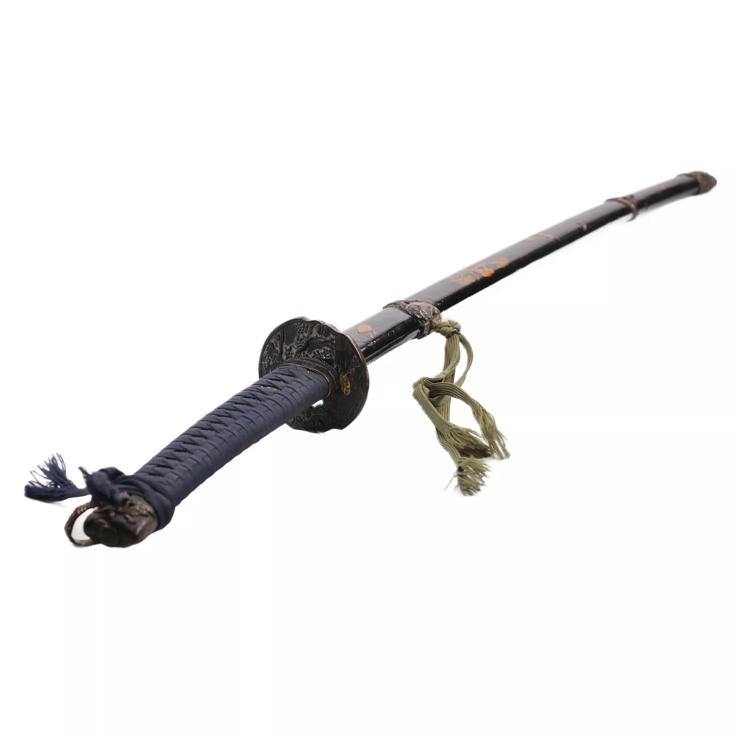 Grande epee de samouraï à deux mains Katana. Japon.