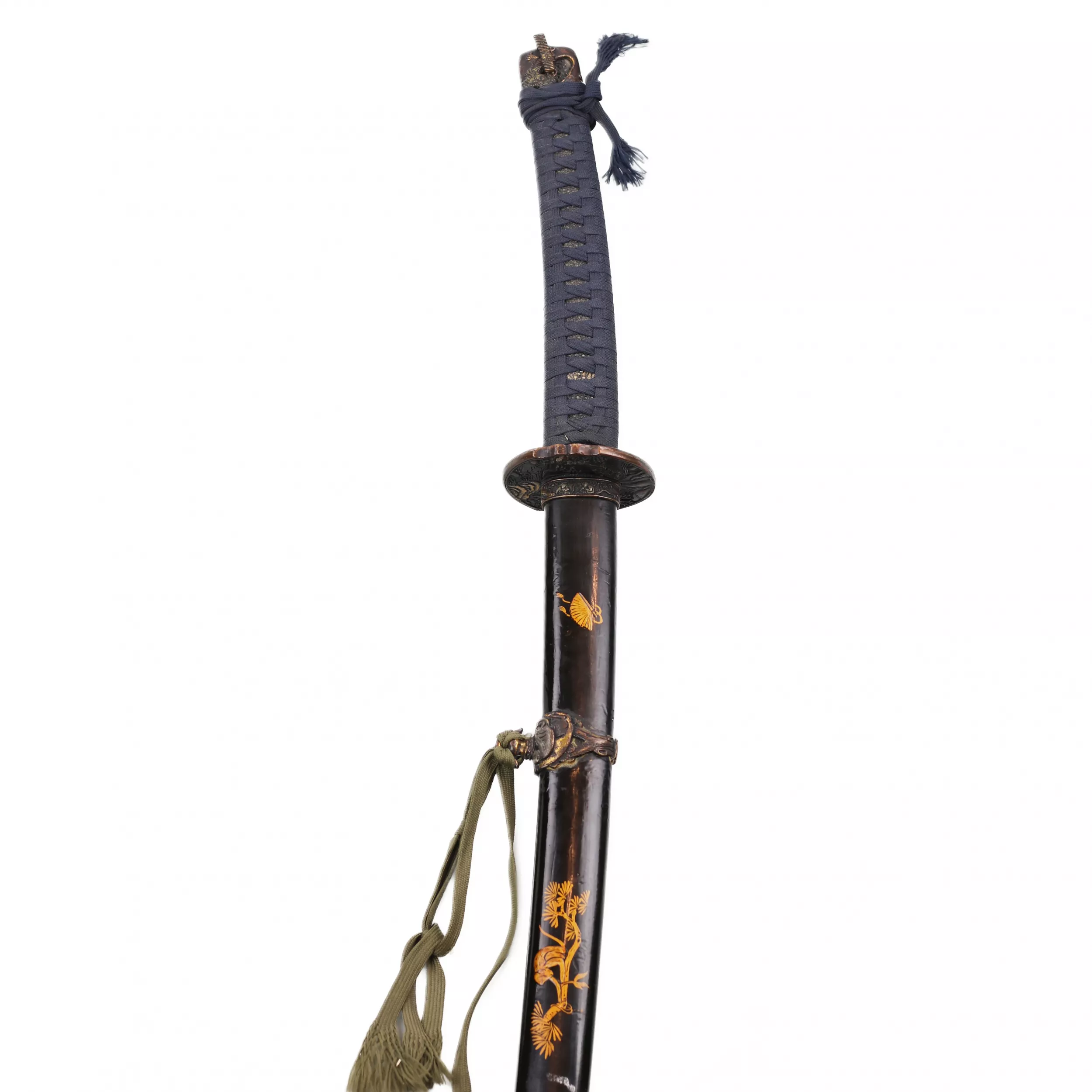Grande epee de samouraï à deux mains Katana. Japon.