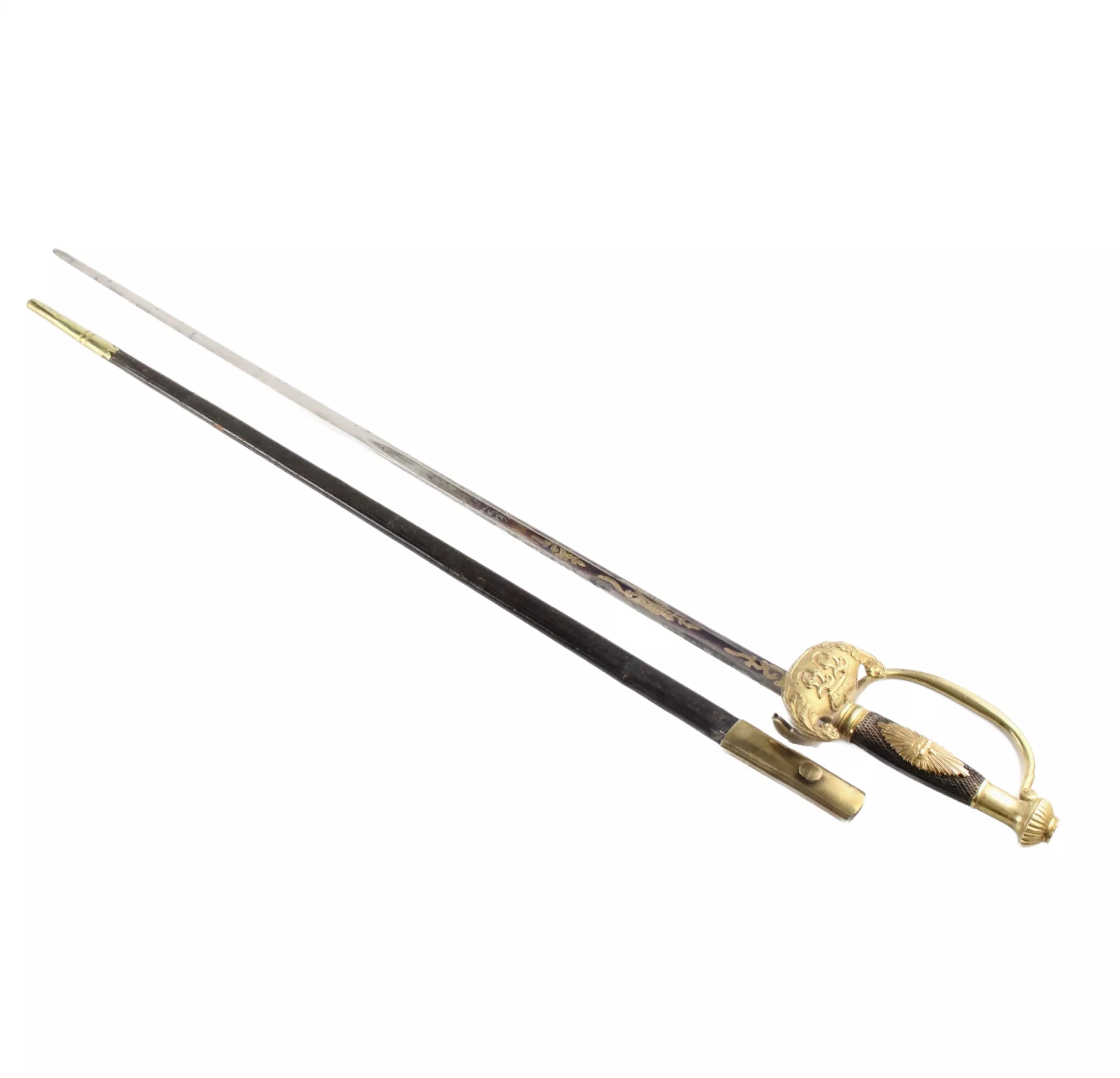 Épée d`officier. France 19ème siècle. 