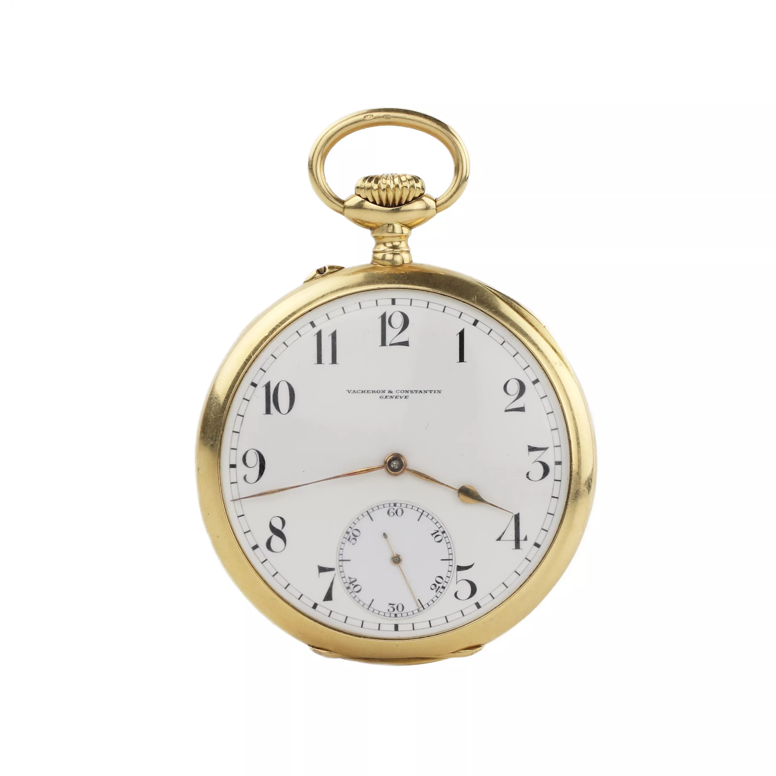 Montre de poche en or de la celèbre societe Vacheron & Constantin. Debut du 20ème siècle. 