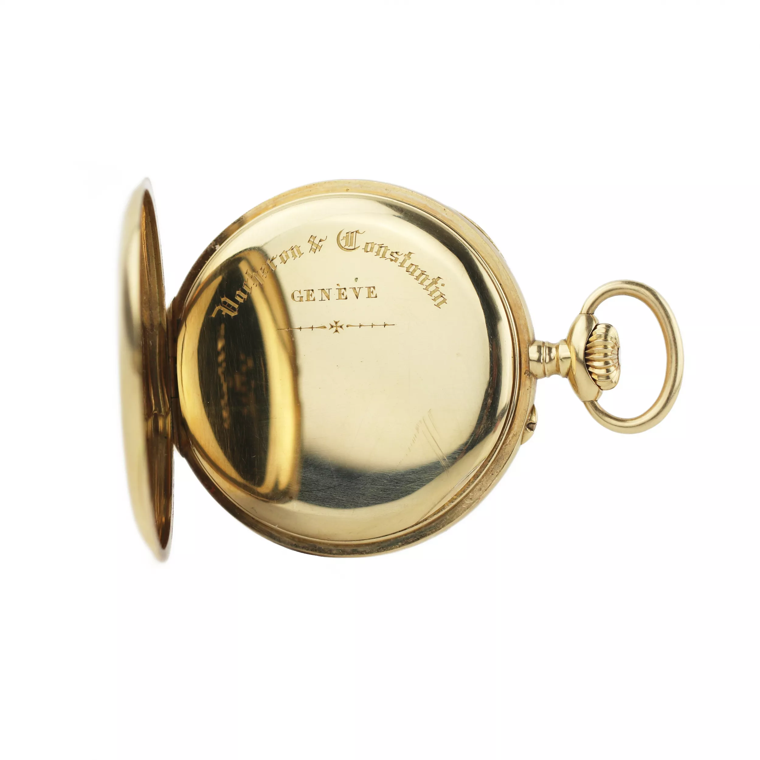 Montre de poche en or de la celèbre societe Vacheron & Constantin. Debut du 20ème siècle. 