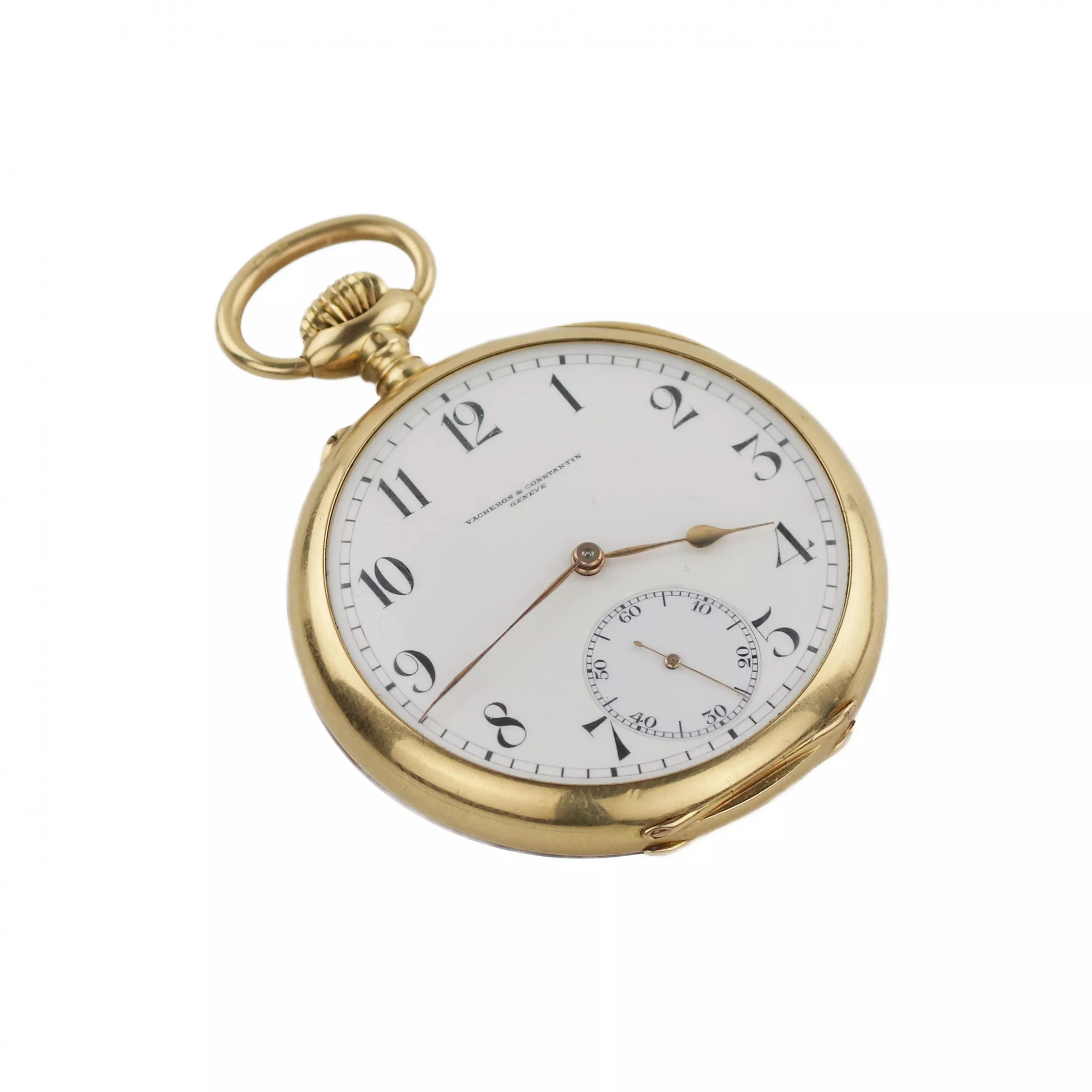 Montre de poche en or de la celèbre societe Vacheron & Constantin. Debut du 20ème siècle. 