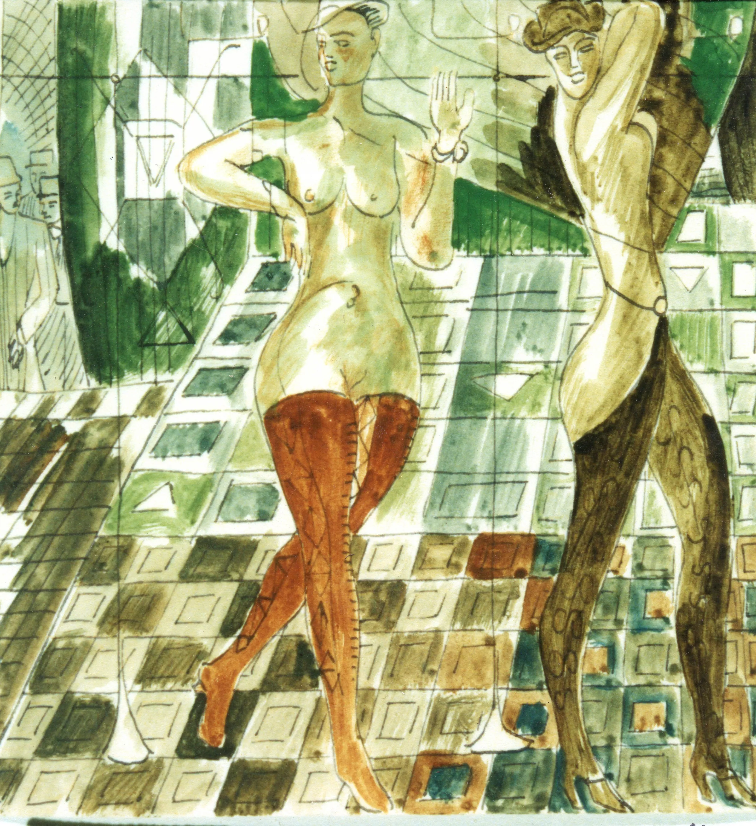 Motifs érotiques dans les œuvres d`Adolf Zardins ou le monde élégant et dépravé de l`artiste. Auteur Mikhaïl Itkine 2023 