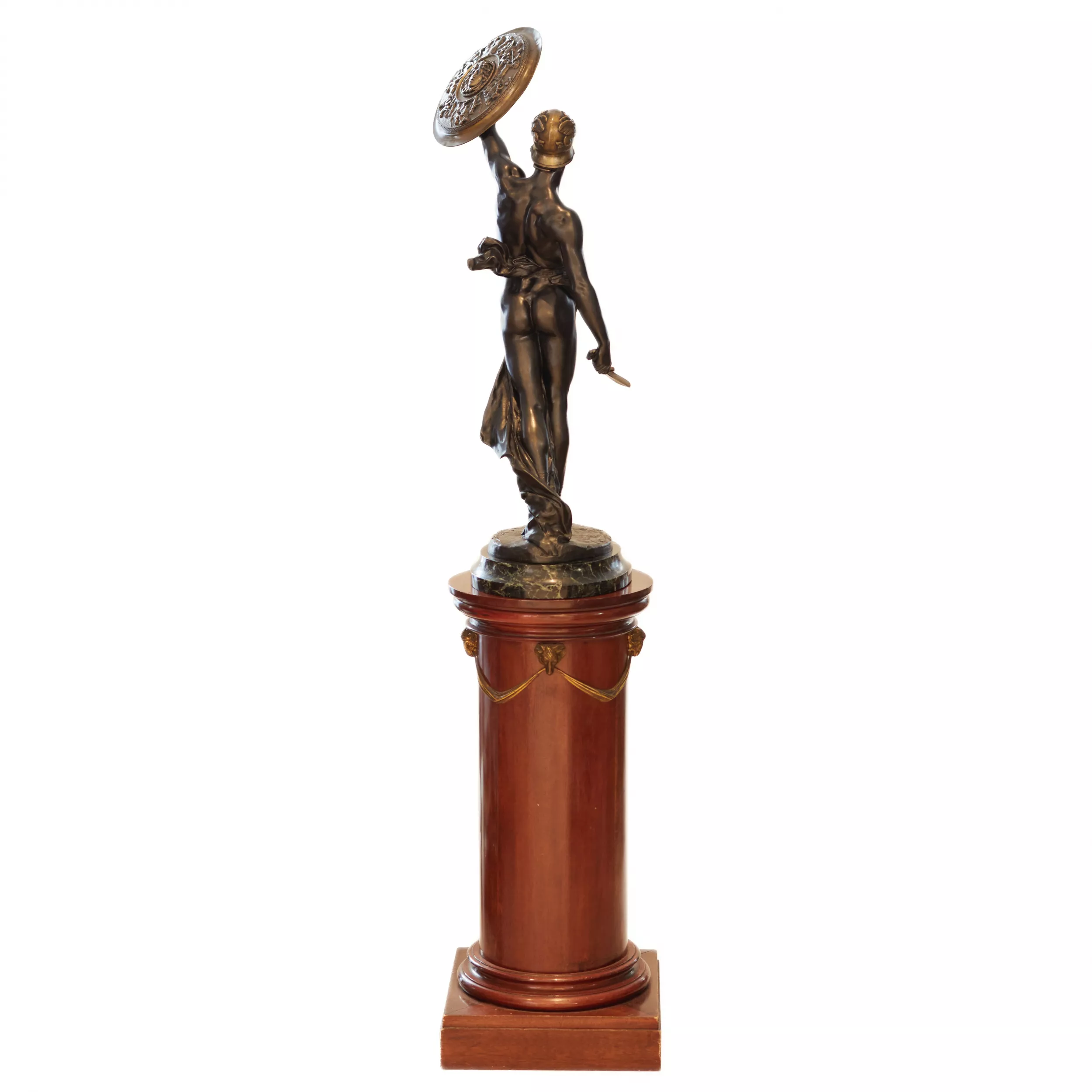 Sculpture en bronze Gladiateur. Paul-Philippe (1870-1930). France. Le tournant du 19e-20e siècle. 