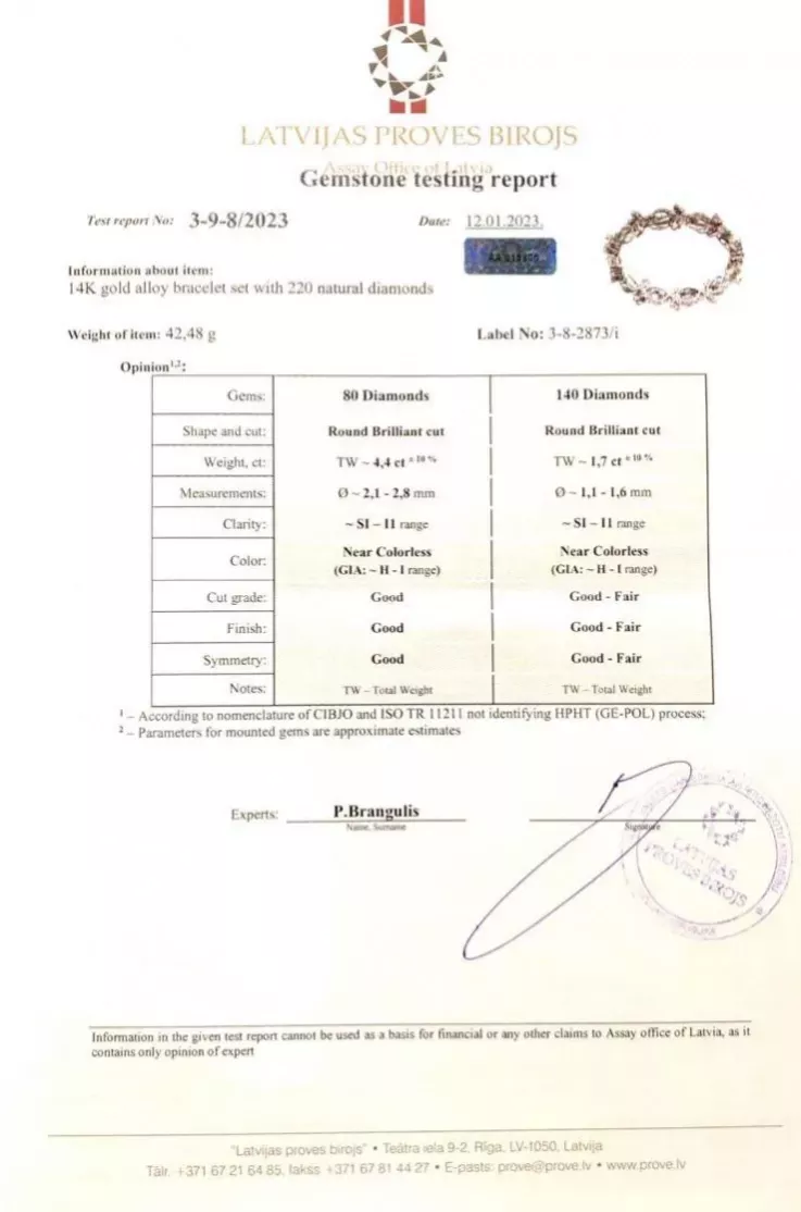 BRACELET IN 18 KARAT WHITE GOLD WITH DIAMOND FLORAL LINKS. 21ST CENTURY