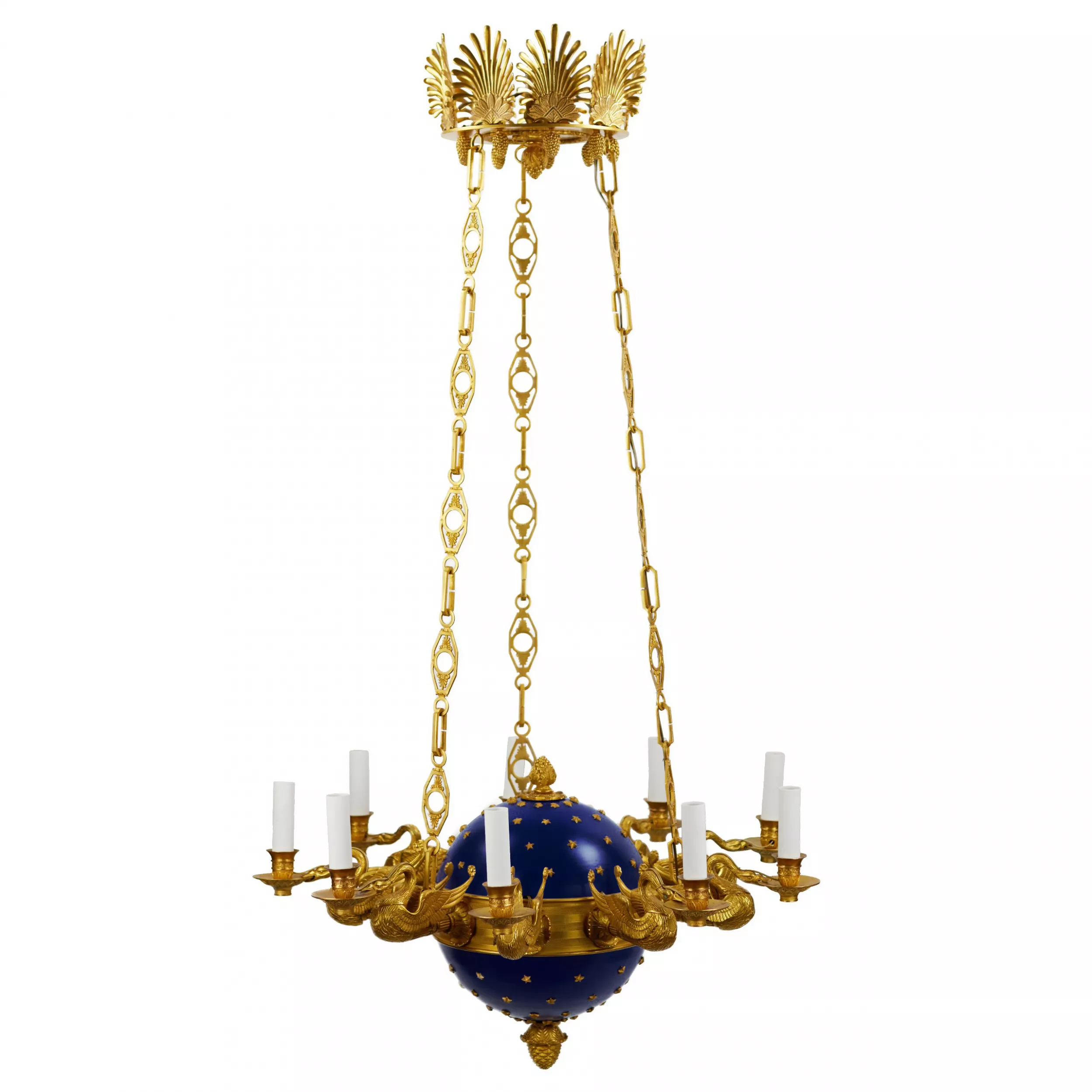 Impressive chandelier in Empire style. France. 19th century. 