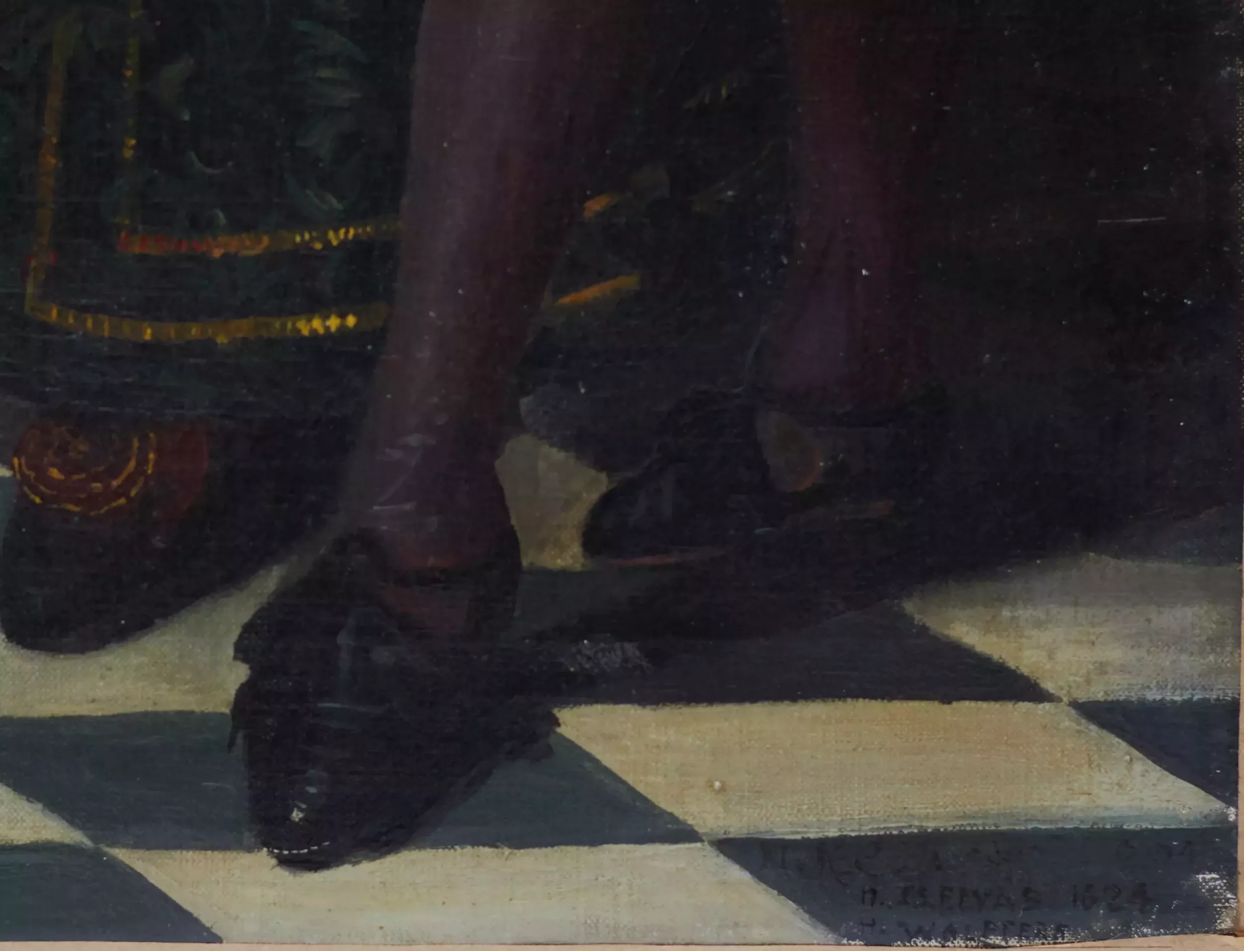 School of Dirck Hals (1591-1656). Feasting company. 