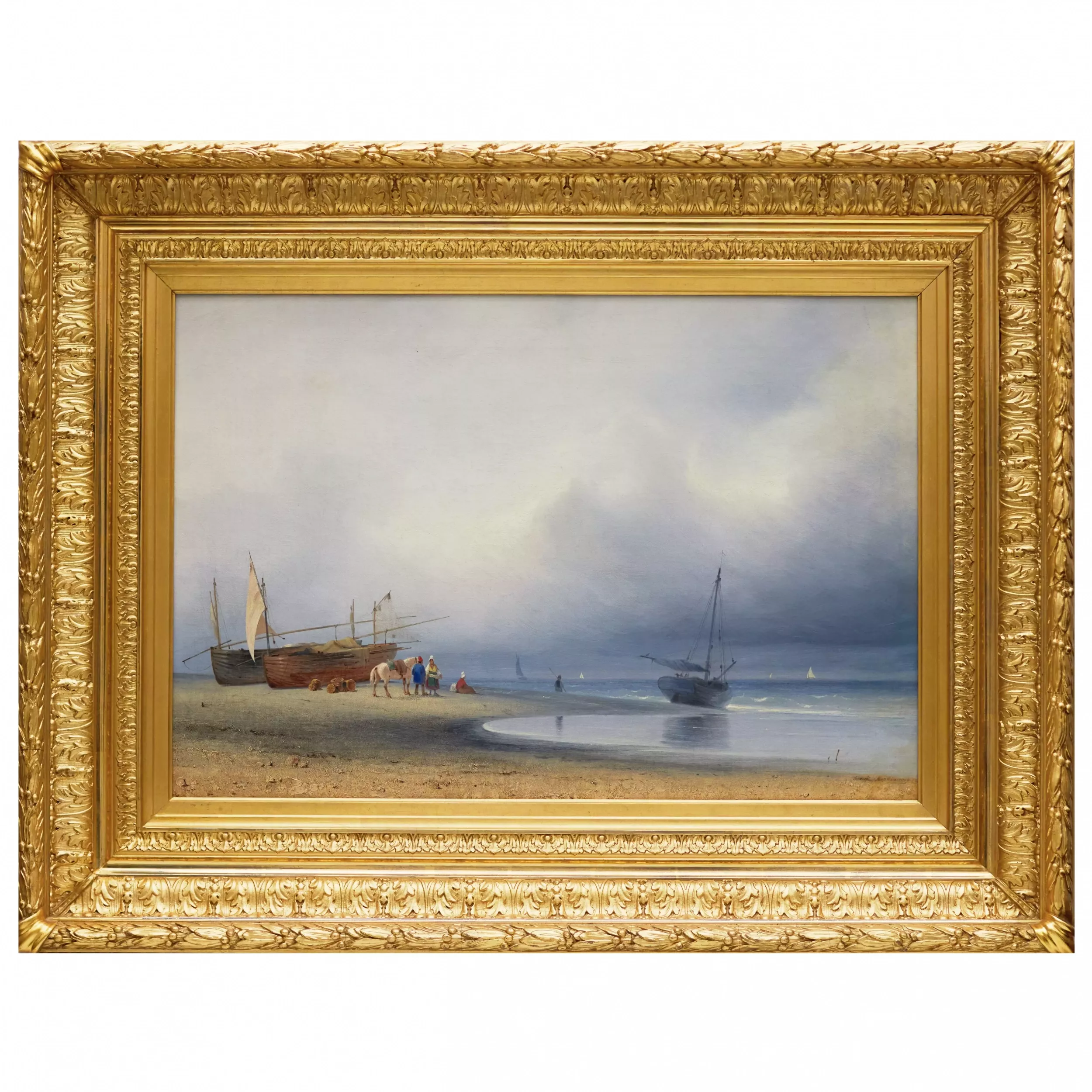 МОРСКОЙ ПЕЙЗАЖ. ГРАФ АЛЕКСЕЙ МОРДВИНОВ (1794–1868). 1849 ГОД