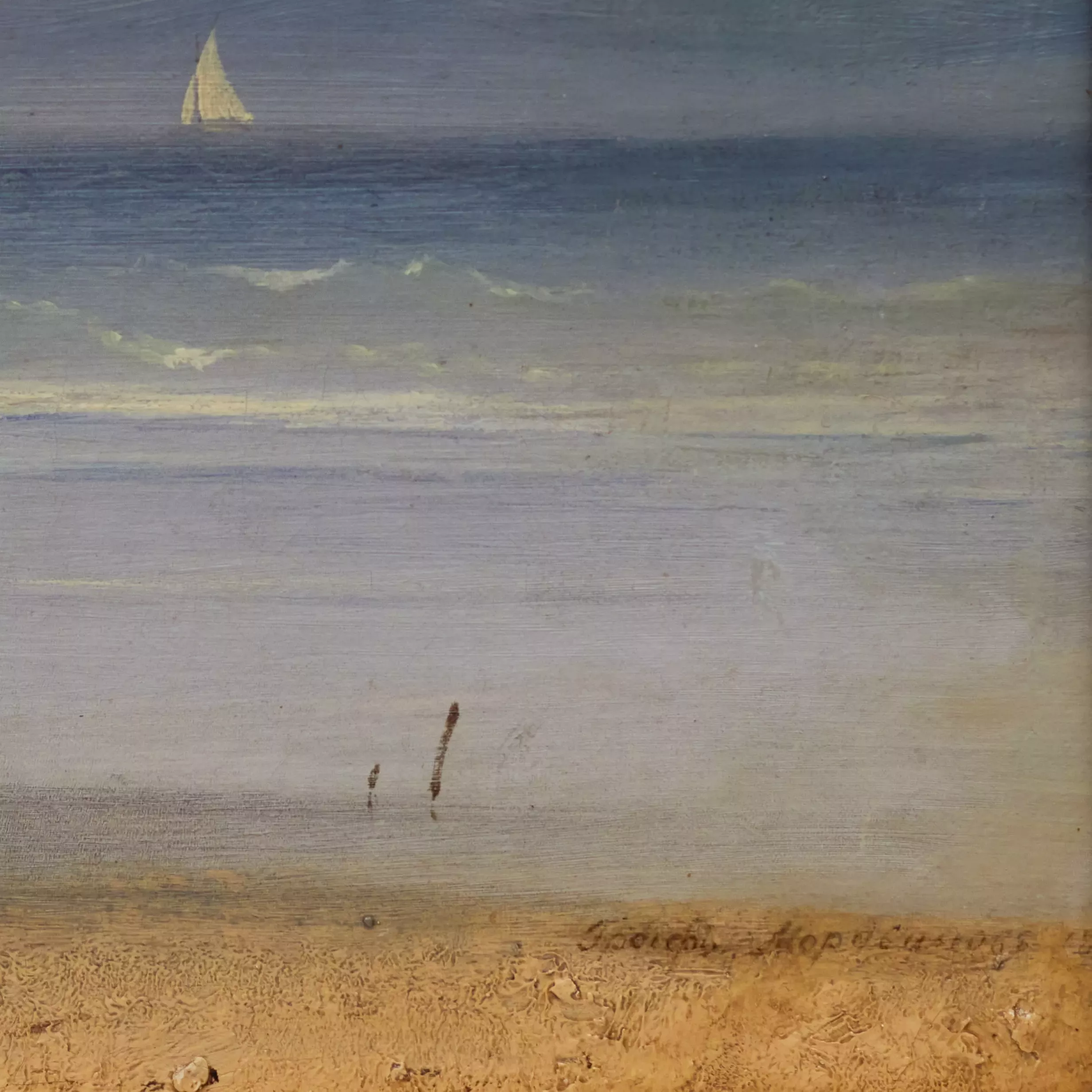 МОРСКОЙ ПЕЙЗАЖ. ГРАФ АЛЕКСЕЙ МОРДВИНОВ (1794–1868). 1849 ГОД