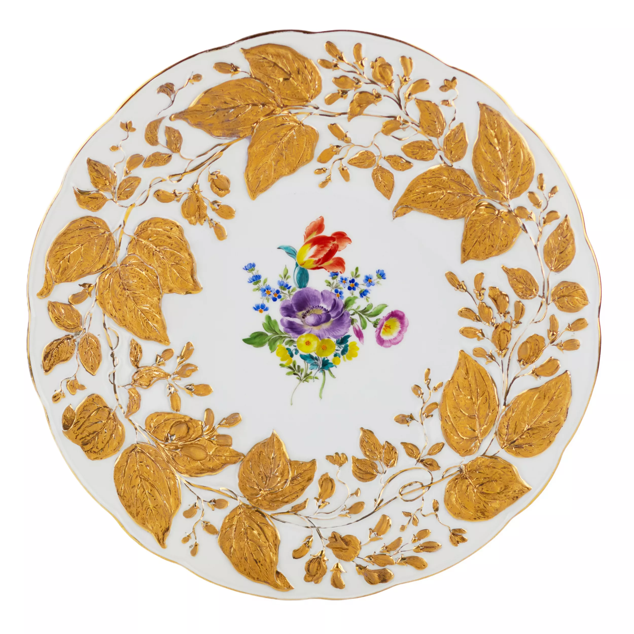 Plat décoratif Meissen 