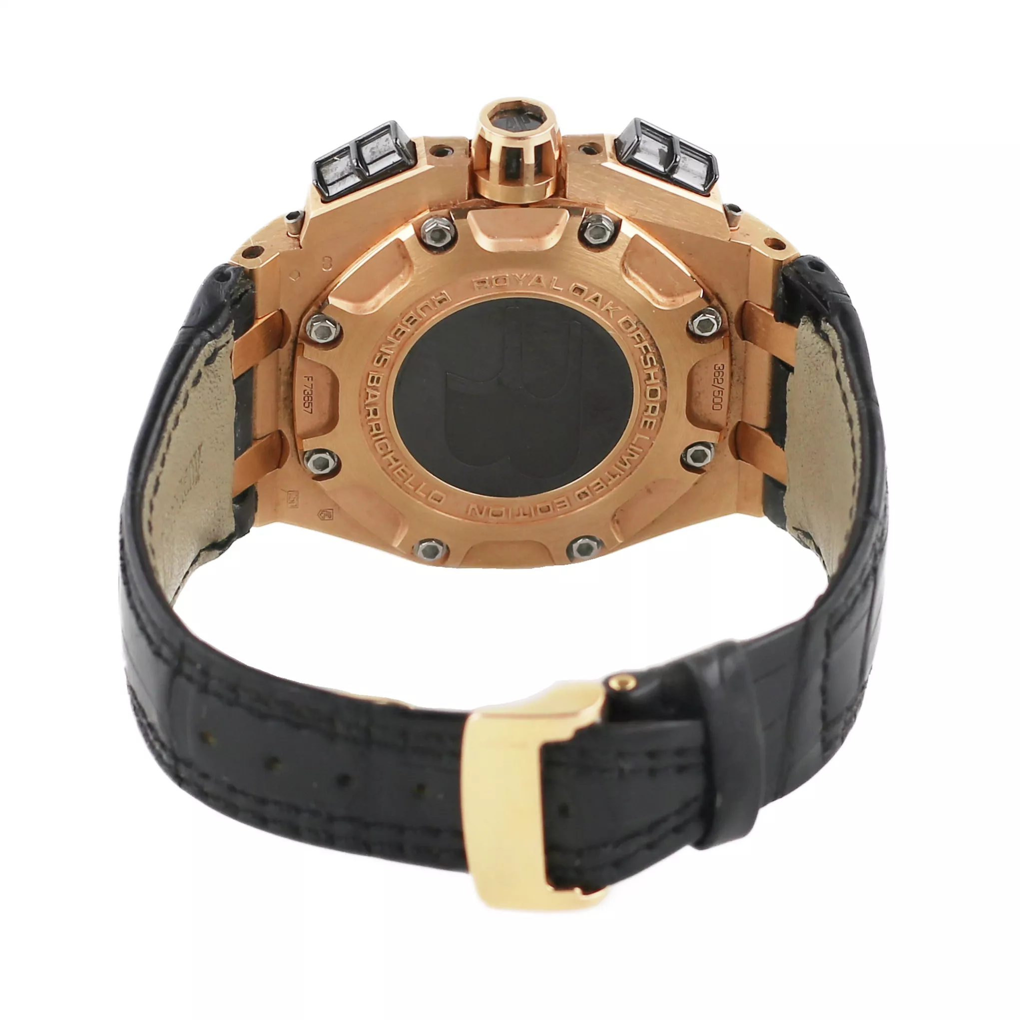 Montre homme en or 18 carats Audemars Piguet Royal Oak Offshore Rubens Barrichello 