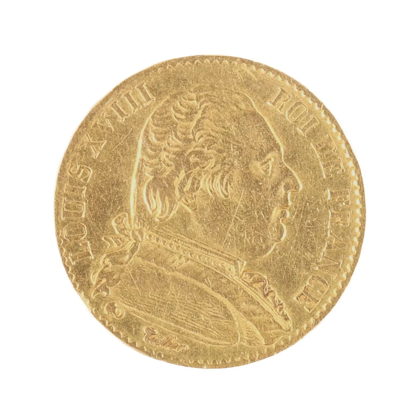 Pièce d&39;or 20 francs 1815. 