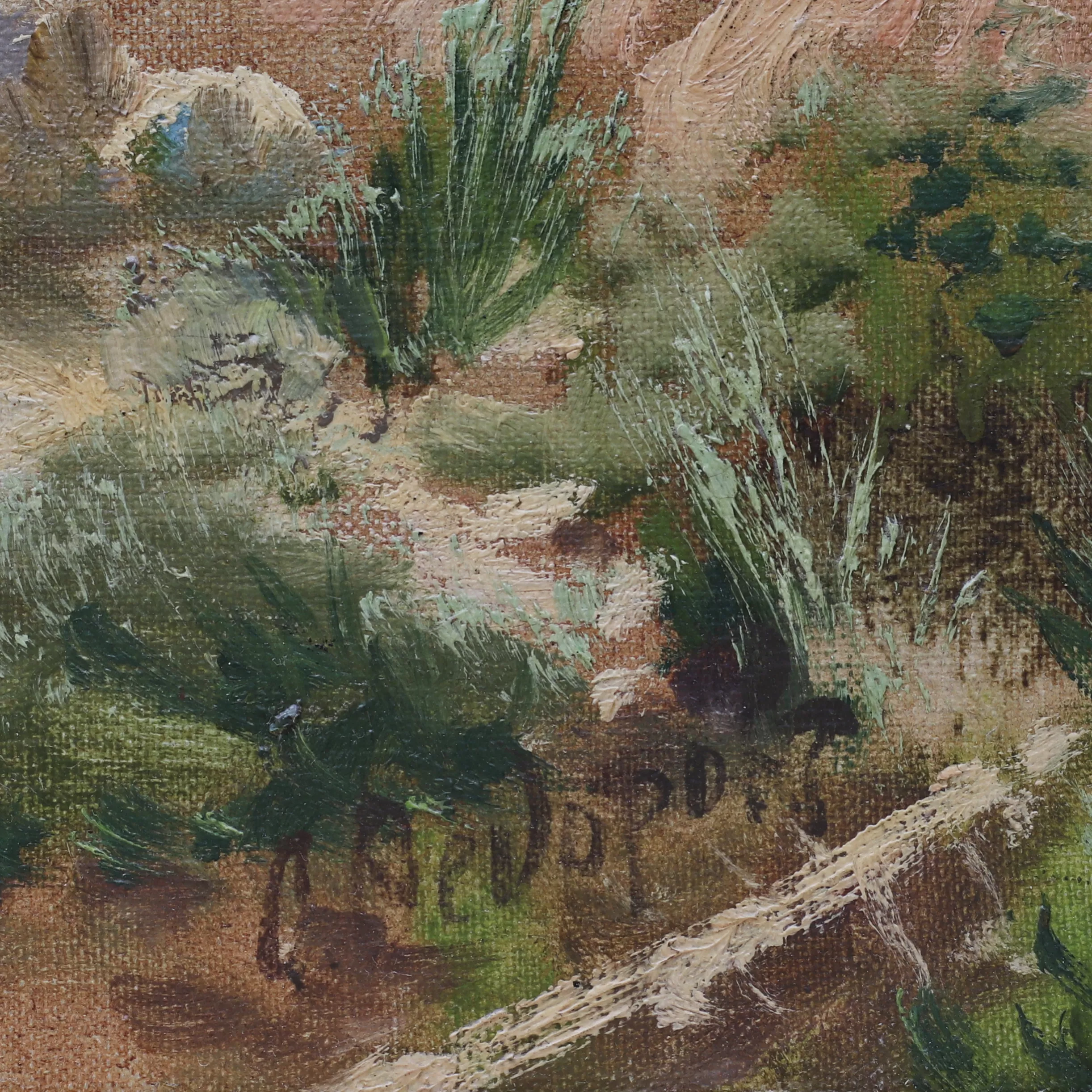 PAYSAGE. JOUR D’ÉTÉ. SEMION FIODOROV (1867–1910) RUSSIE, SECONDE MOITIÉ DU XIXe SIÈCLE
