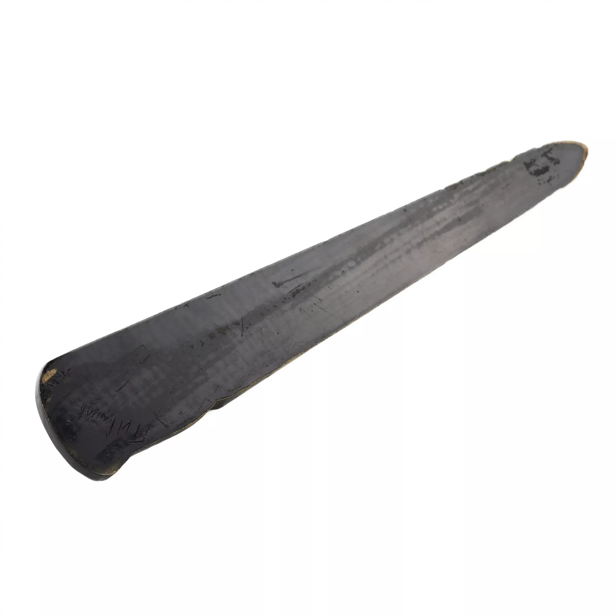 LARGE CARVED WOODEN LETTER OPENER «VOEVODA». P.I. SOMOV. 1918