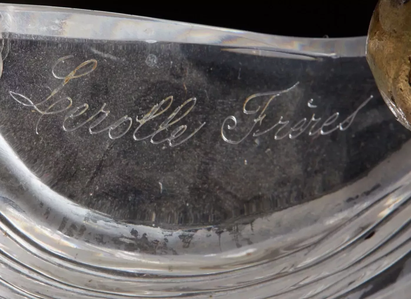 Lustre en bronze doré de LEROLLE Frères, époque Napoléon III. France 