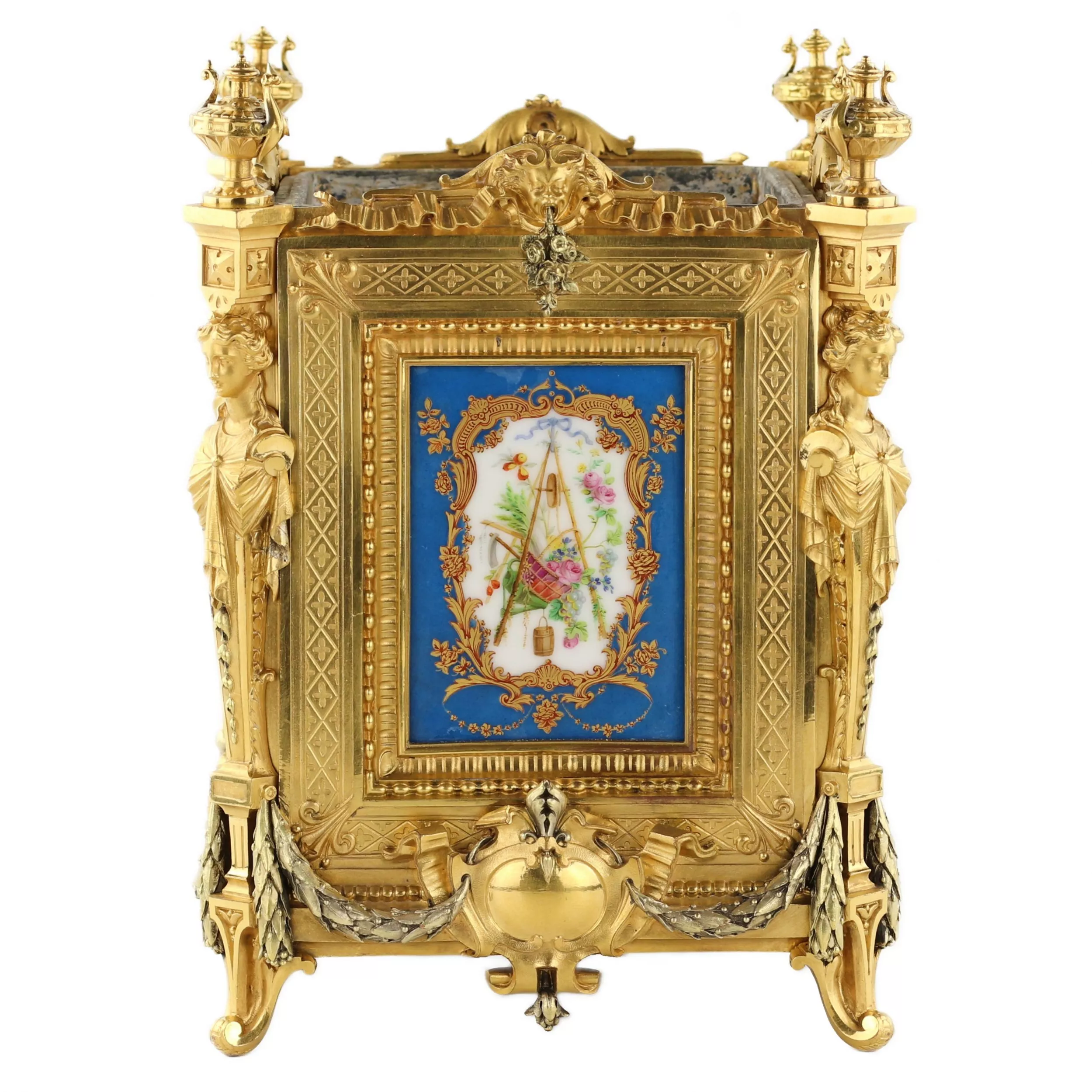 Excellent jardinière by Christofle & Cie in the style of Napoleon III. France, 19th century. 
