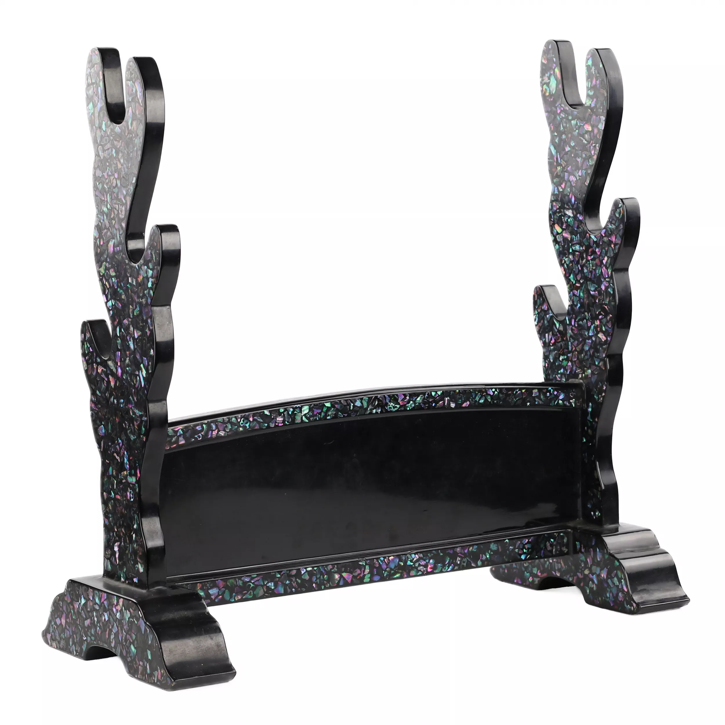 SWORD STAND FOR THREE JAPANESE SWORDS (KATANA-KAKE). JAPAN, 20TH CENTURY