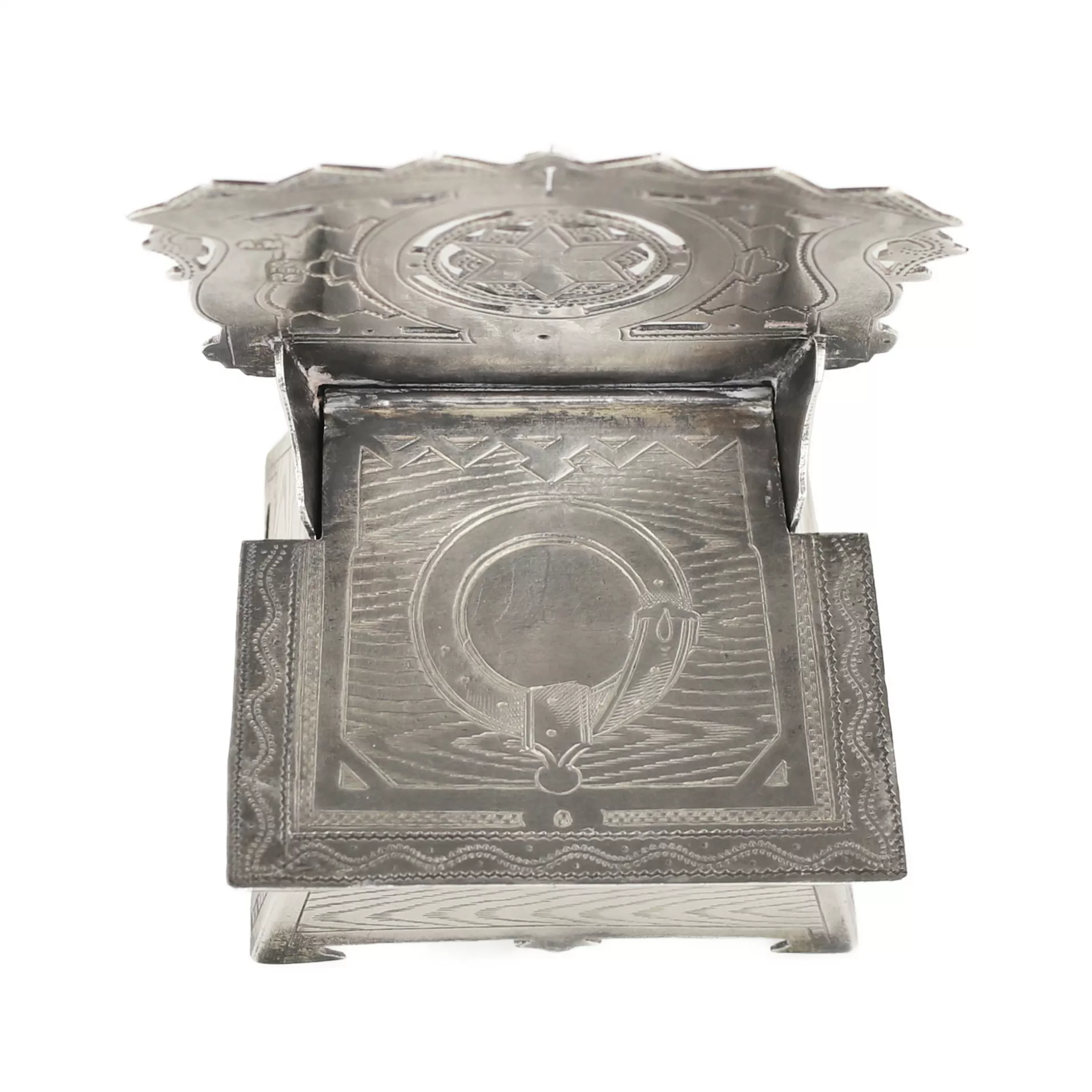 Salière russe en argent et émail. Alexandre Moukhine. Russie. Moscou 1880 