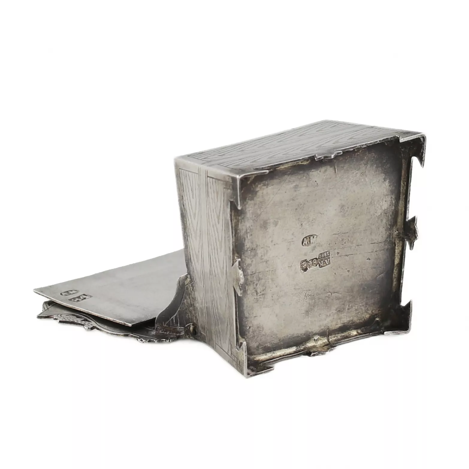 Salière russe en argent et émail. Alexandre Moukhine. Russie. Moscou 1880 