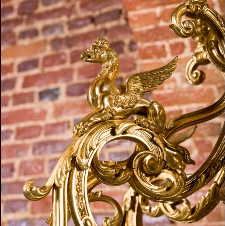 GILT-BRONZE CHANDELIER IN THE NAPOLEON III STYLE FRANCE, SECOND HALF OF THE 19TH CENTURY