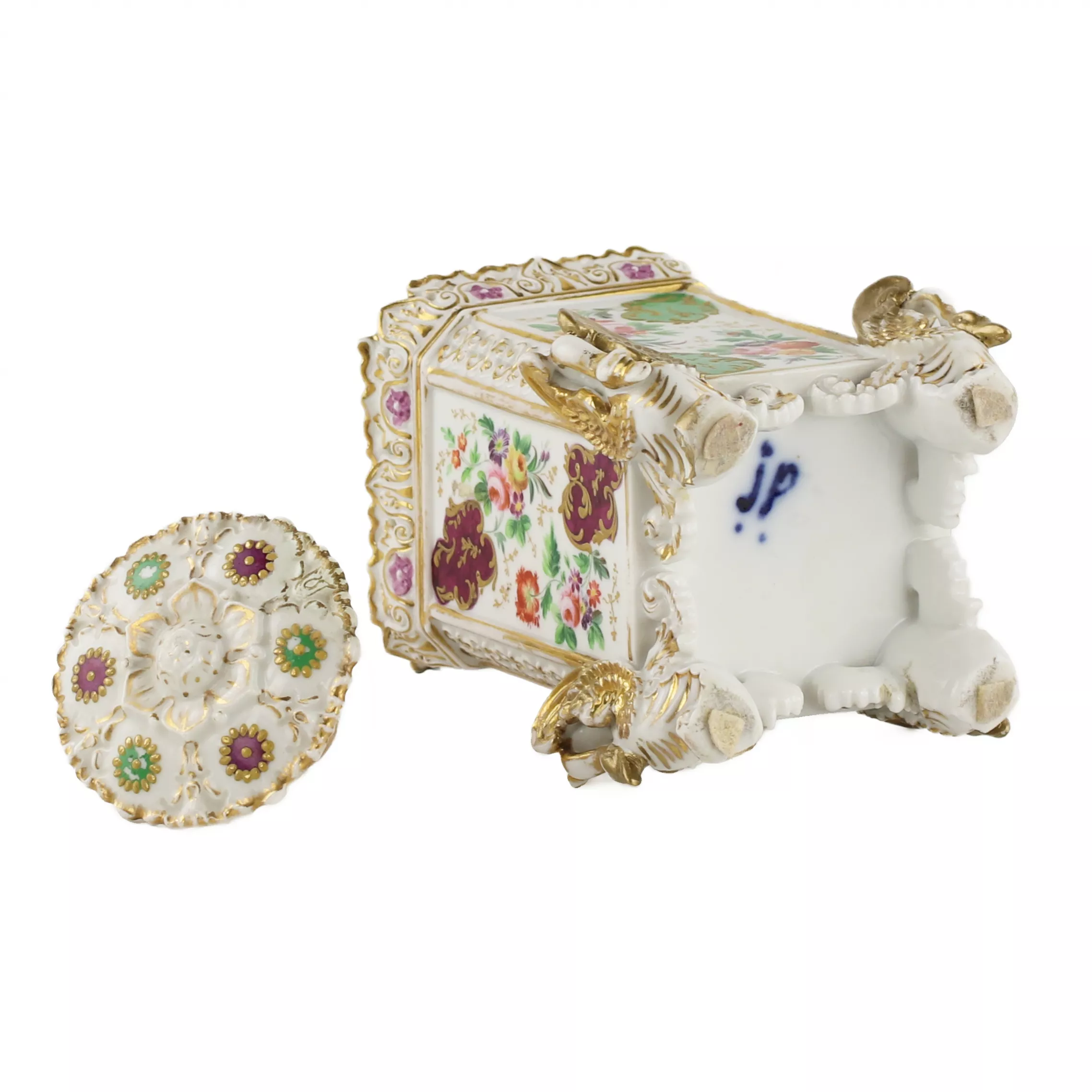 JACOB PETIT PERFUME FLACON FRANCE, MID-19TH CENTURY