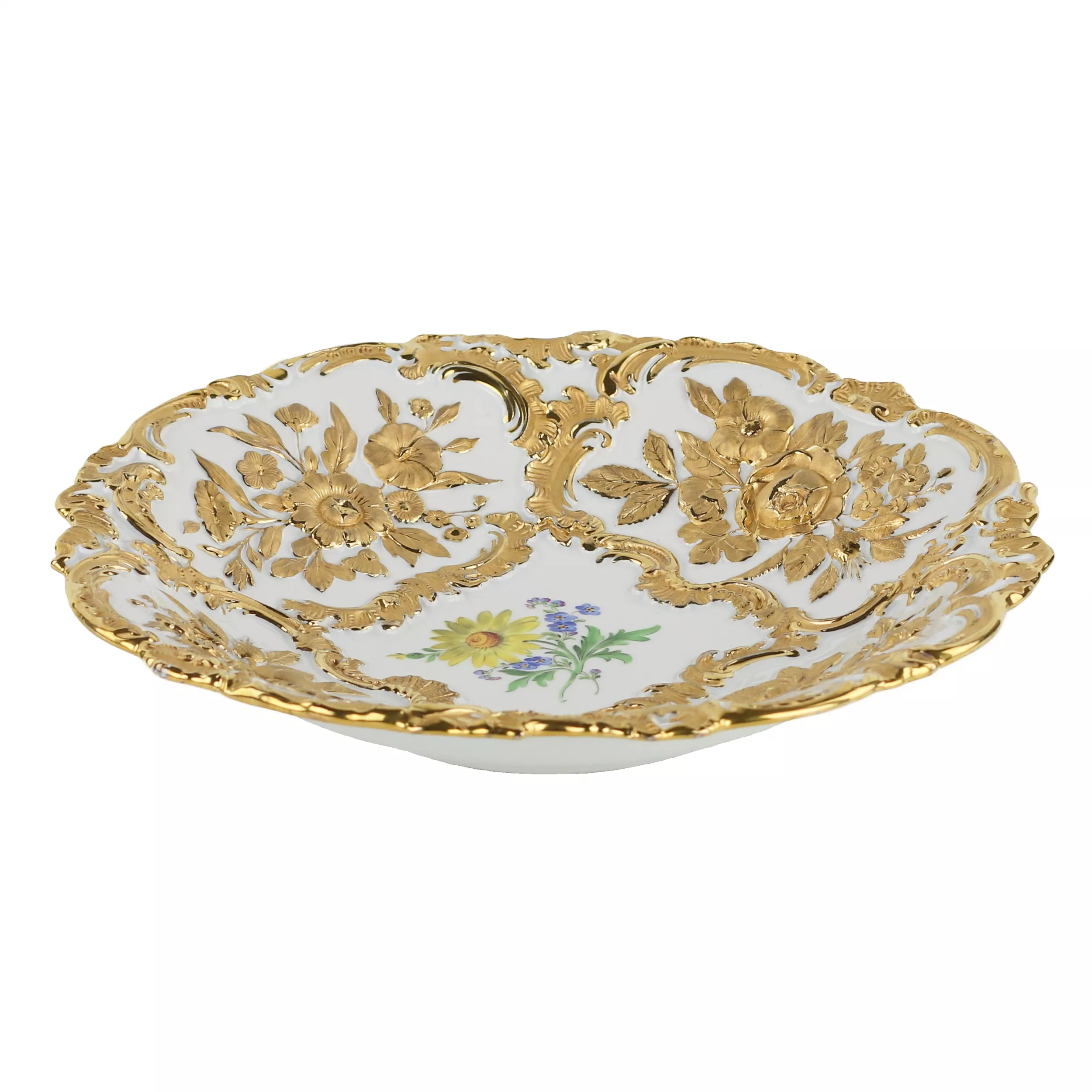 DECORATIVE MEISSEN PORCELAIN DISH. 1934 - 1945