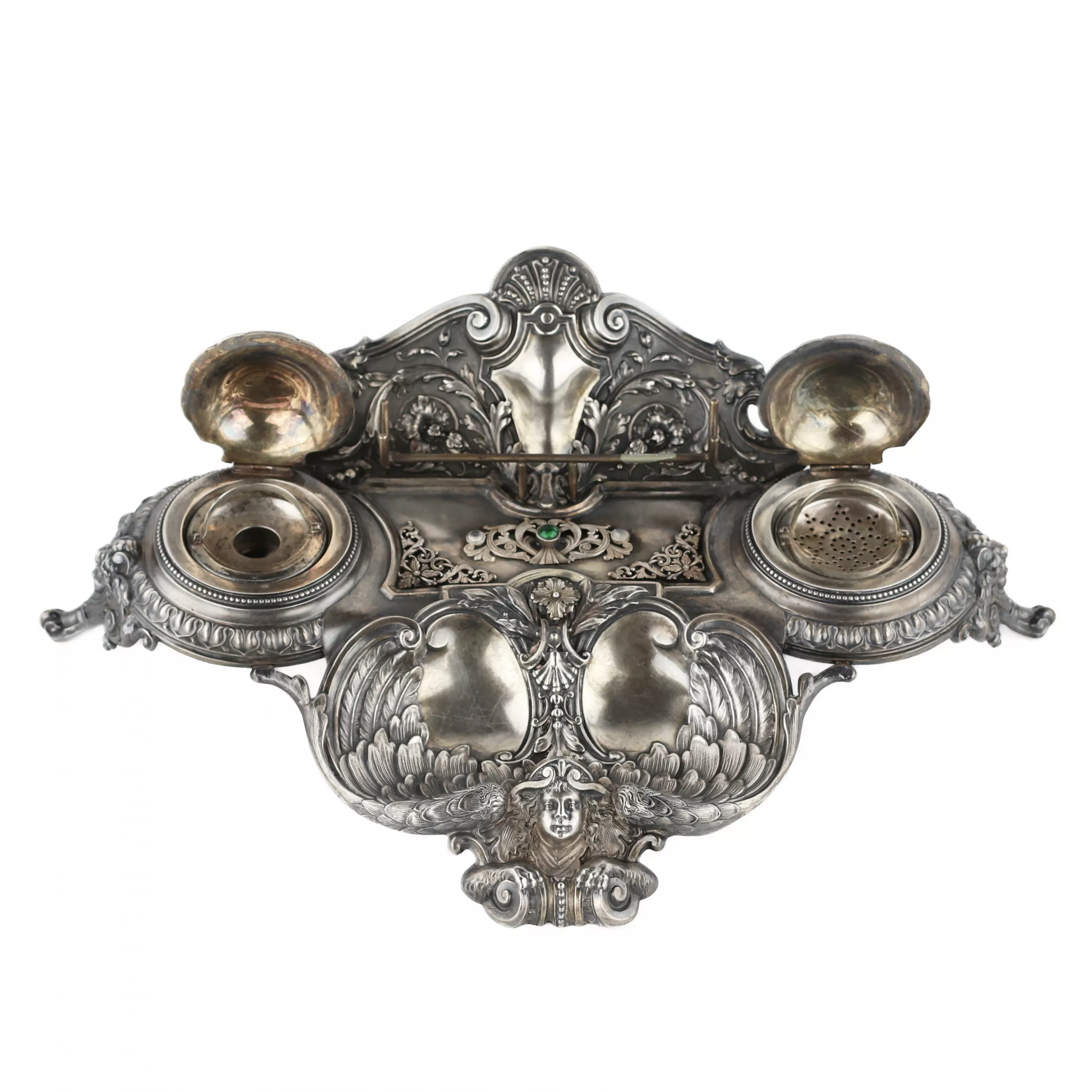 Instrument d`écriture en argent. Henrik Wigström.Faberge.Fin du 19e siècle 