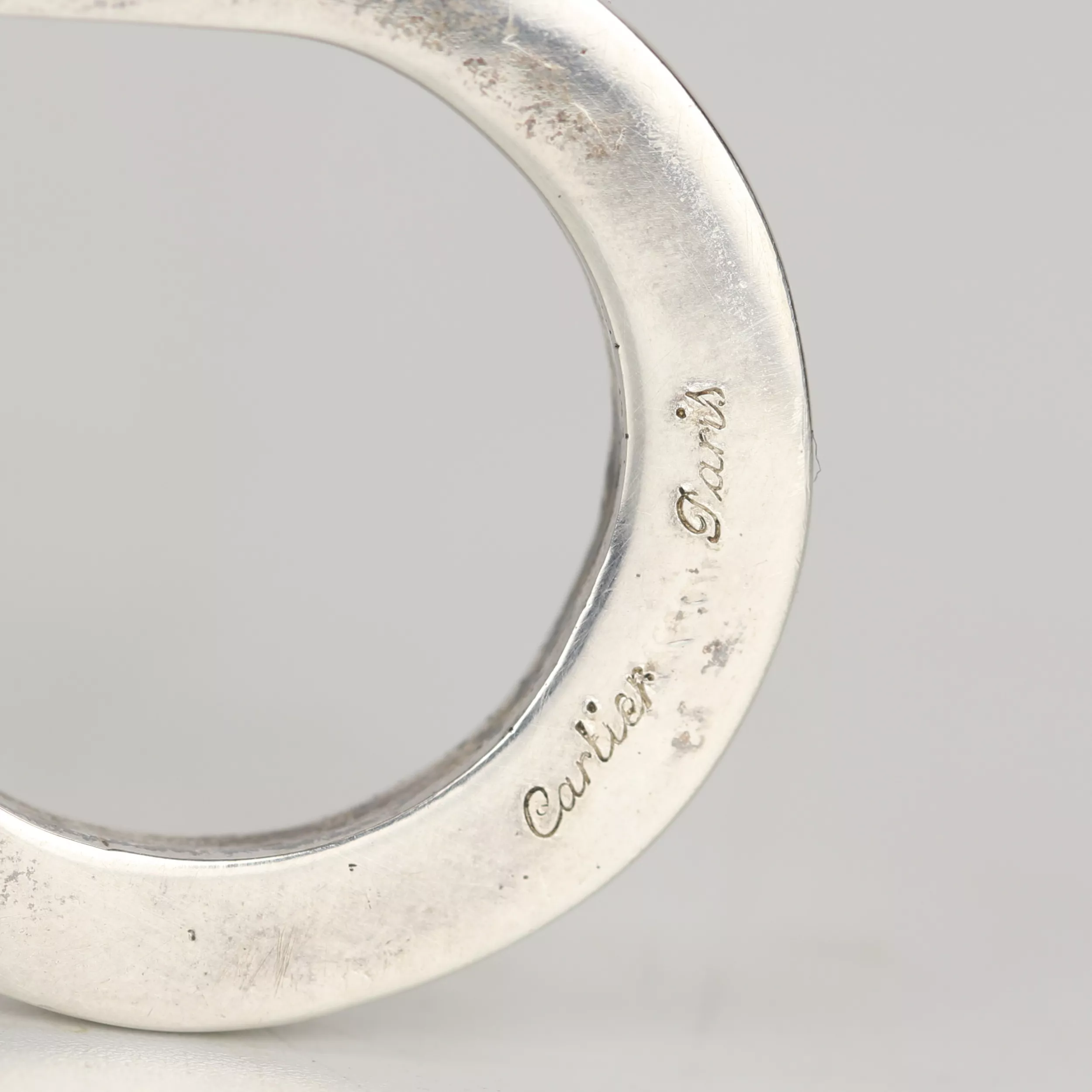 Rare loupe CARTIER en argent. France 20ème siècle. 