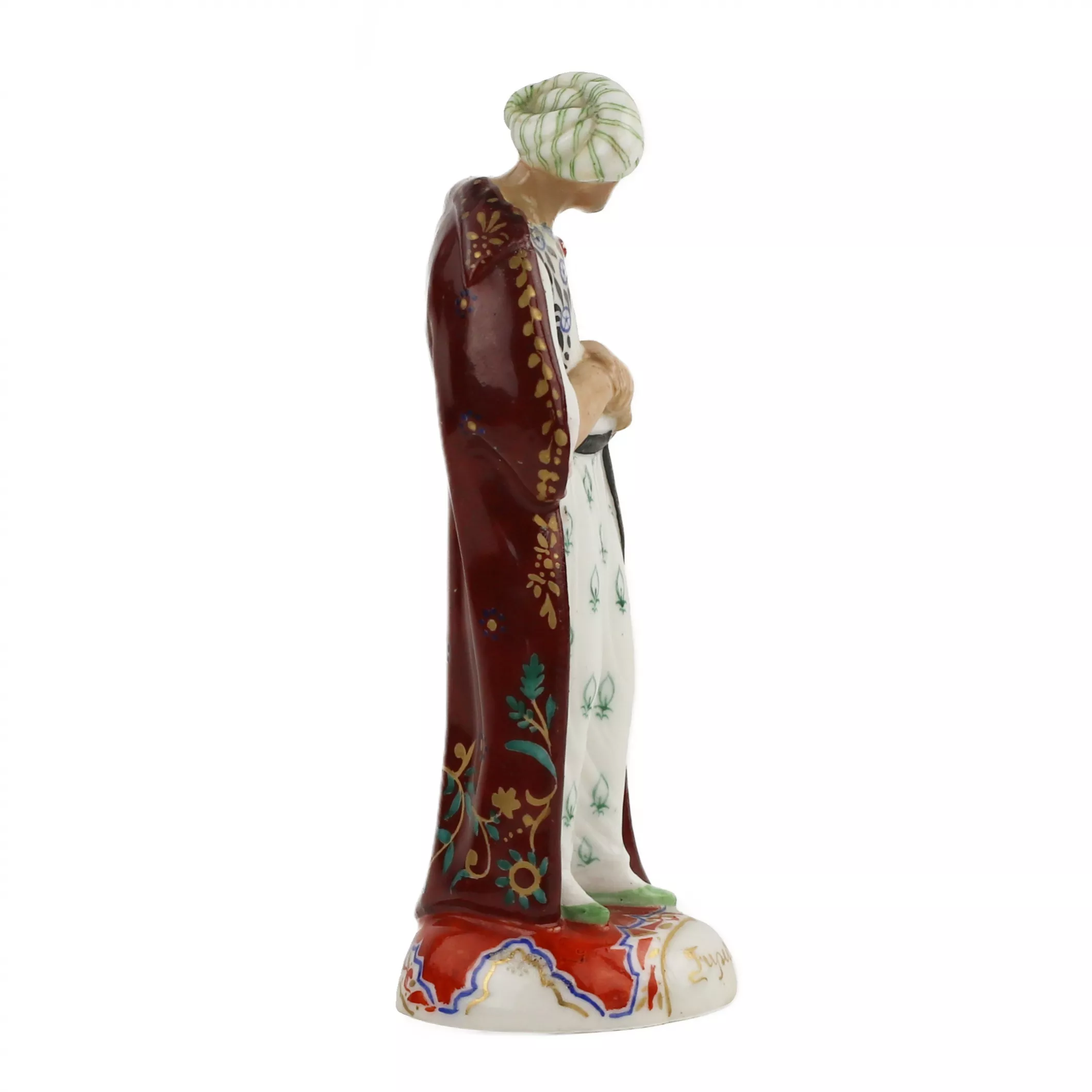 Figure de Khan Giray tirée d`un triptyque basé sur le poème d`A.S. Pouchkine Fontaine Bakhchisarai. N. Ya. Danko. ZGF années 1920-30