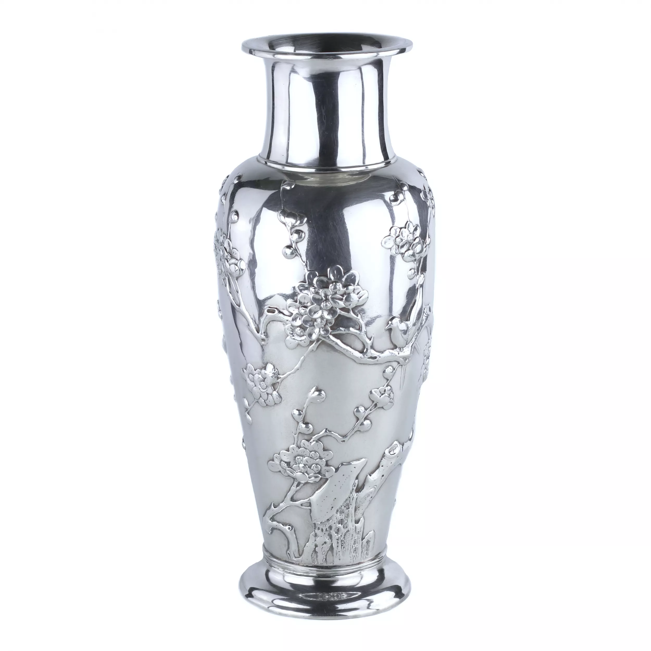 SILVER VASE IN JAPANESE STYLE, TIFFANY & CO., USA, 1928
