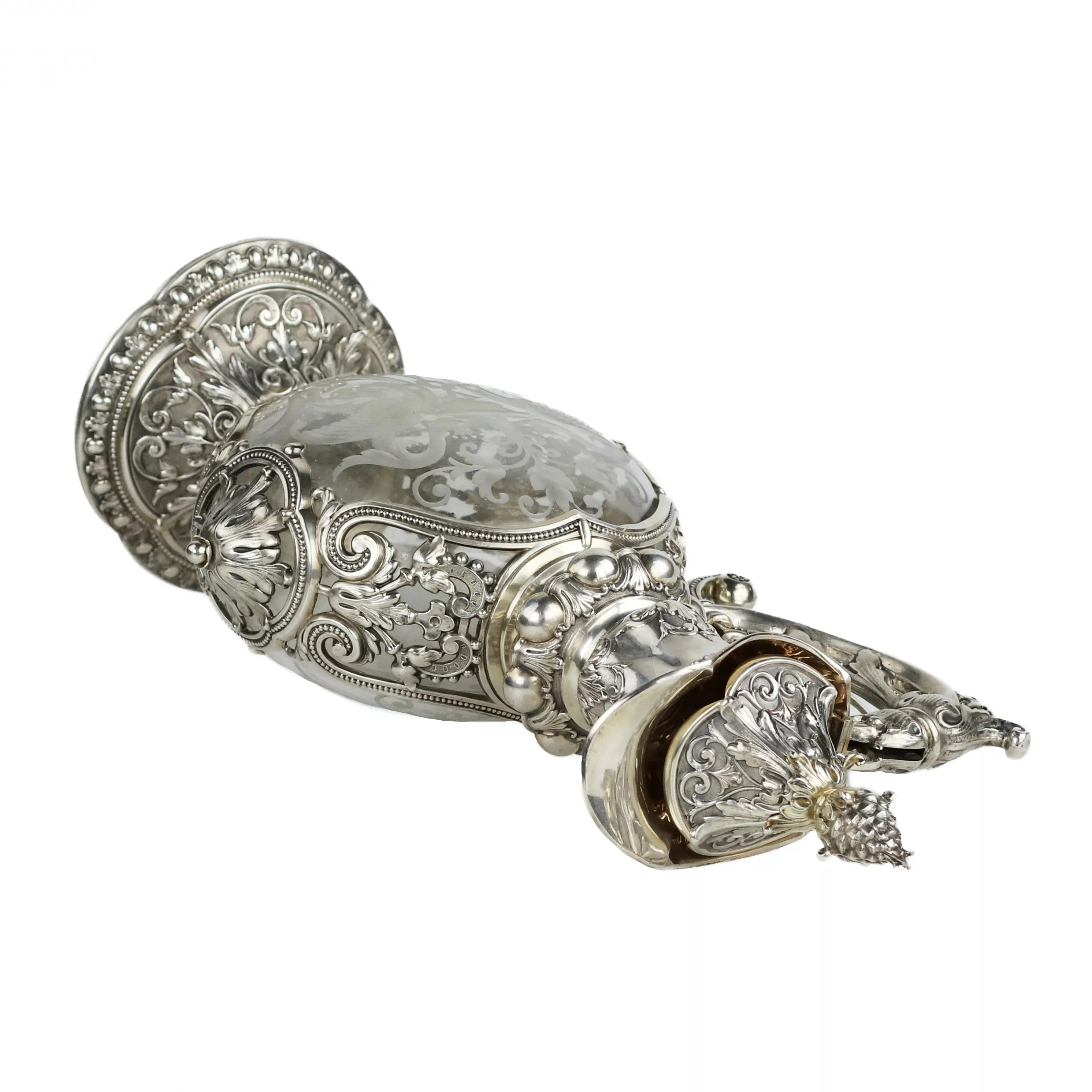 WINE EWER IN NEO-RENAISSANCE STYLE GERMANY, SECOND HALF OF THE 19TH CENTURY