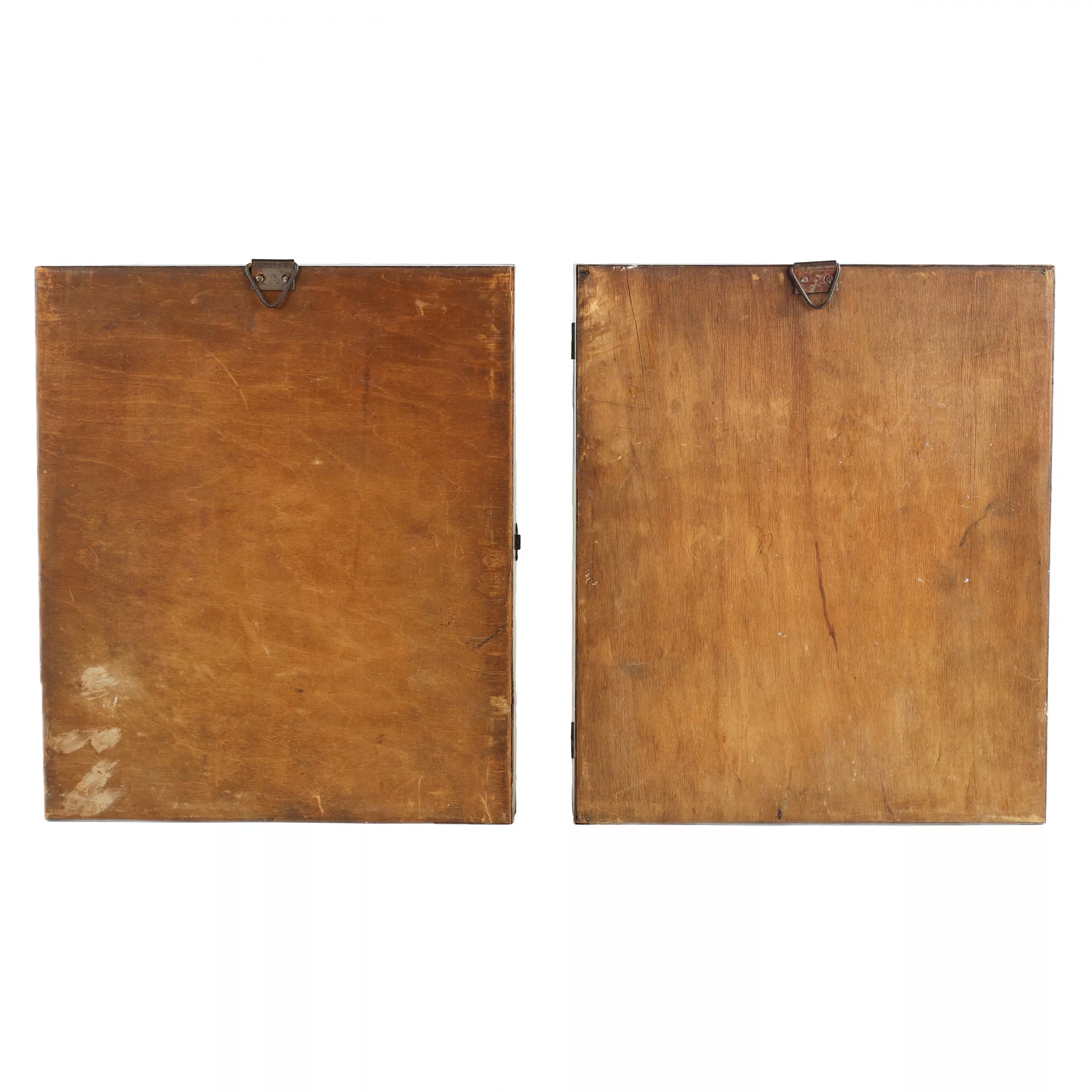 PAIR OF WEDDING ICONS WITH SILVER OKLADS IN THE ART NOUVEAU STYLE. MOSCOW, EARLY 20TH CENTURY