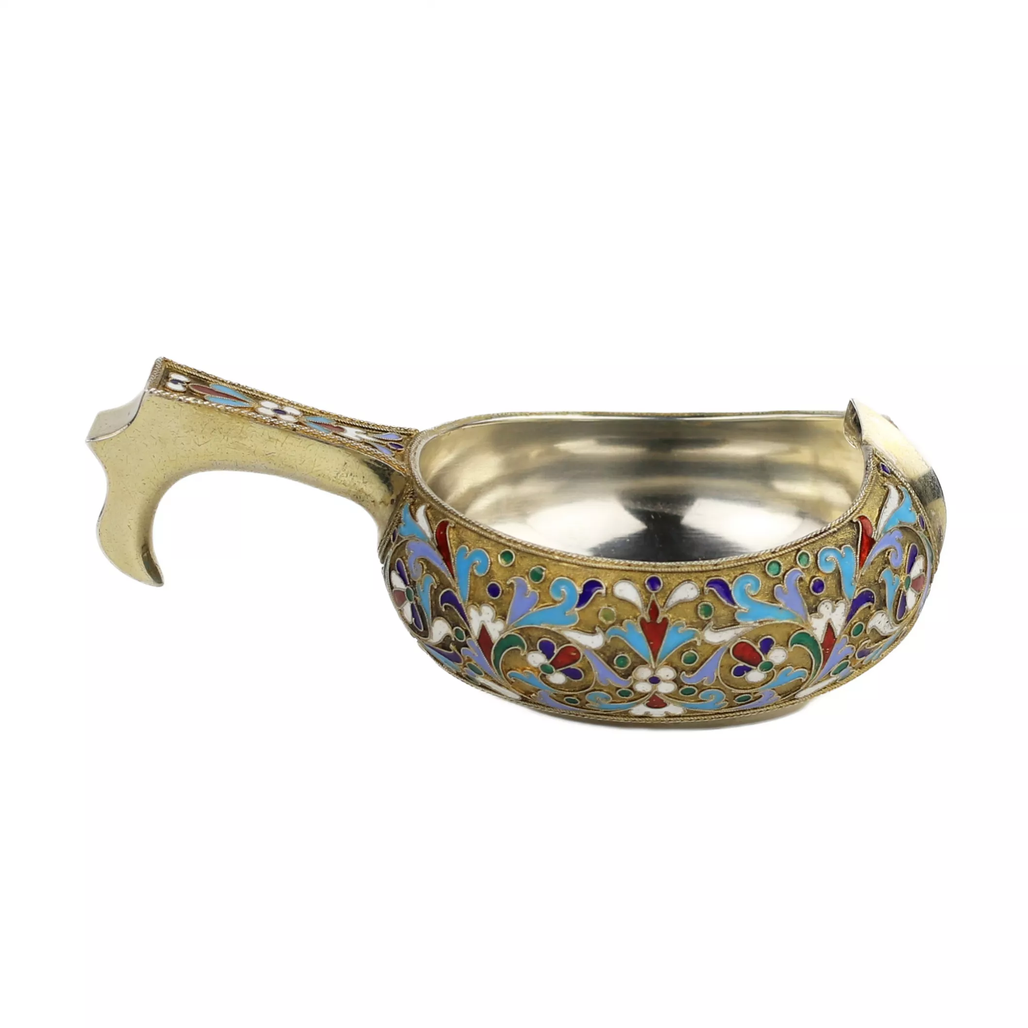 Русский серебряный ковш. Струлев Н.Ф. 1896г.