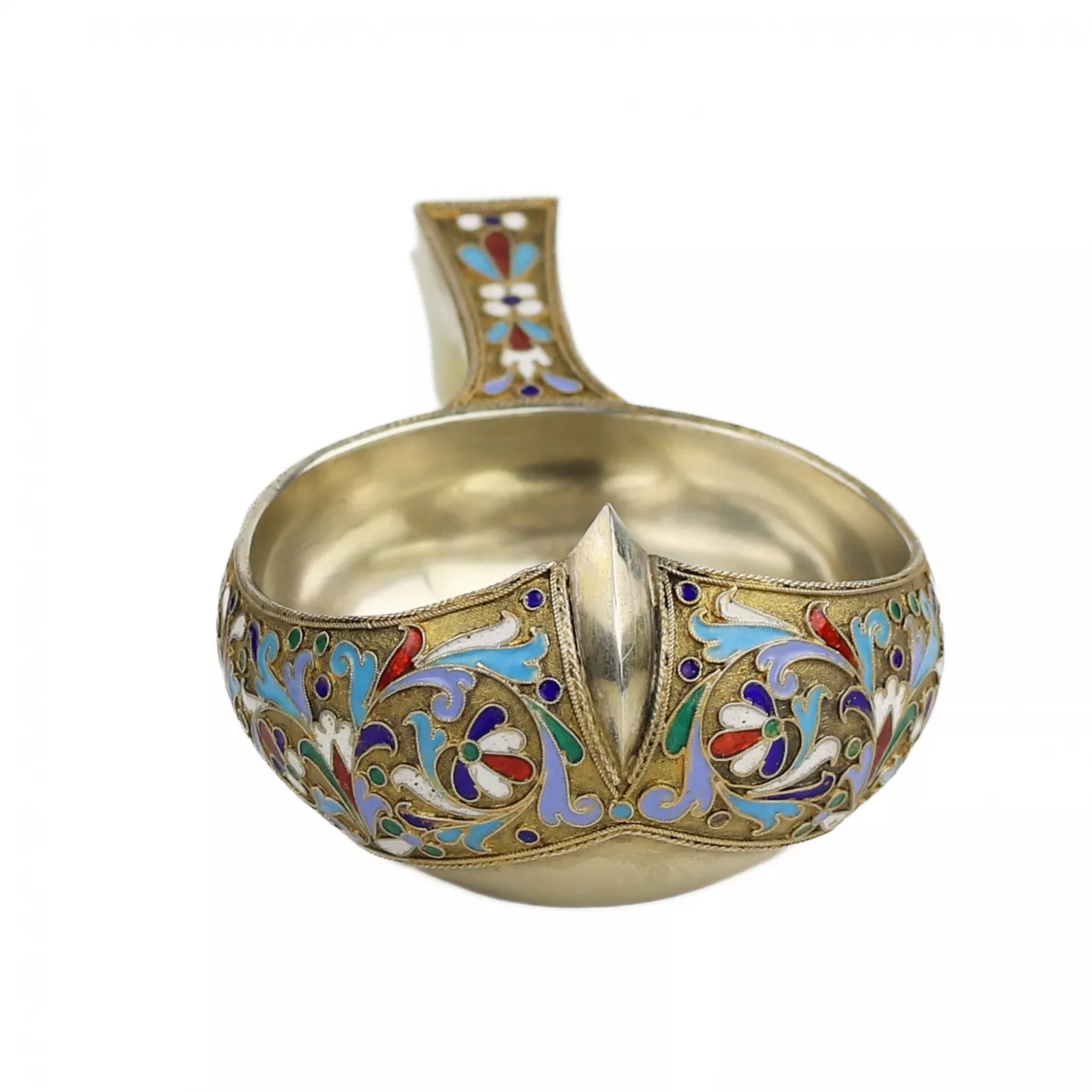 Русский серебряный ковш. Струлев Н.Ф. 1896г.
