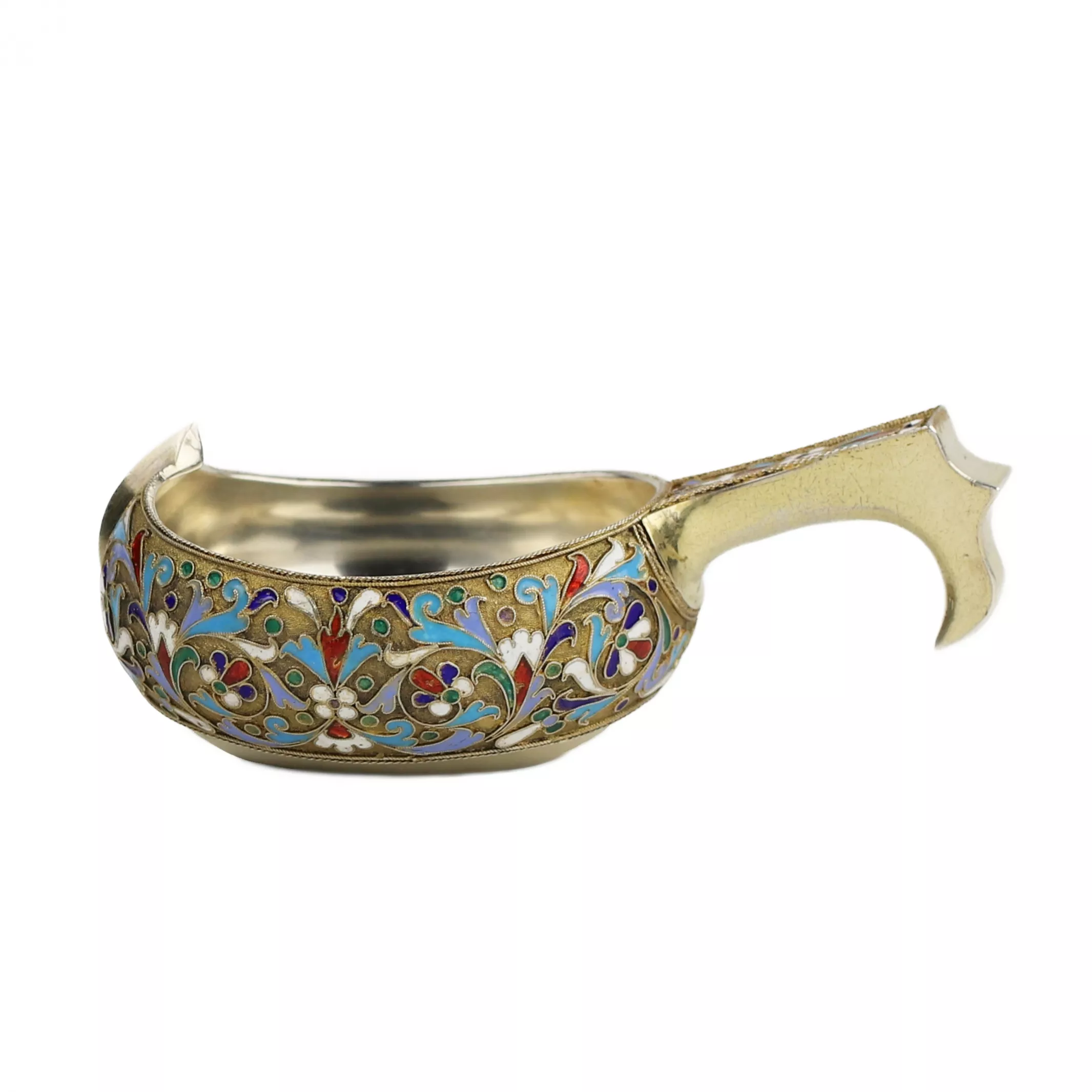 Русский серебряный ковш. Струлев Н.Ф. 1896г.