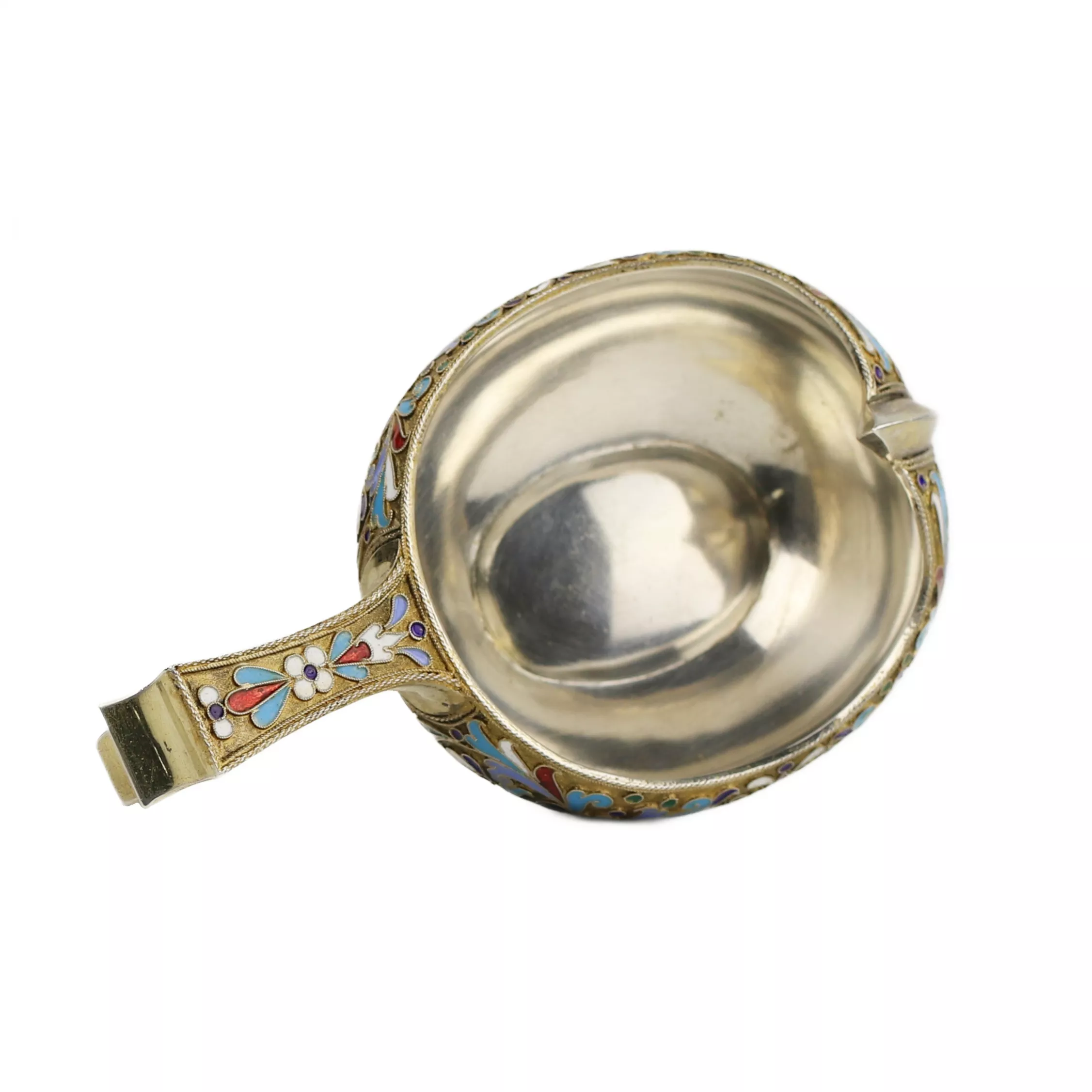Русский серебряный ковш. Струлев Н.Ф. 1896г.