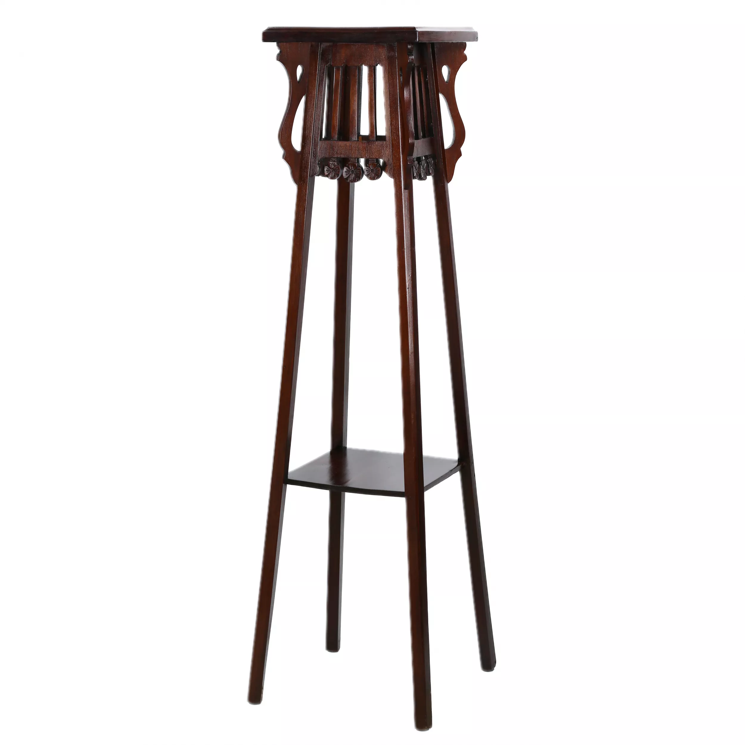 ART NOUVEAU WOODEN CONSOLE TABLE. TURN OF THE 19TH–20TH CENTURY