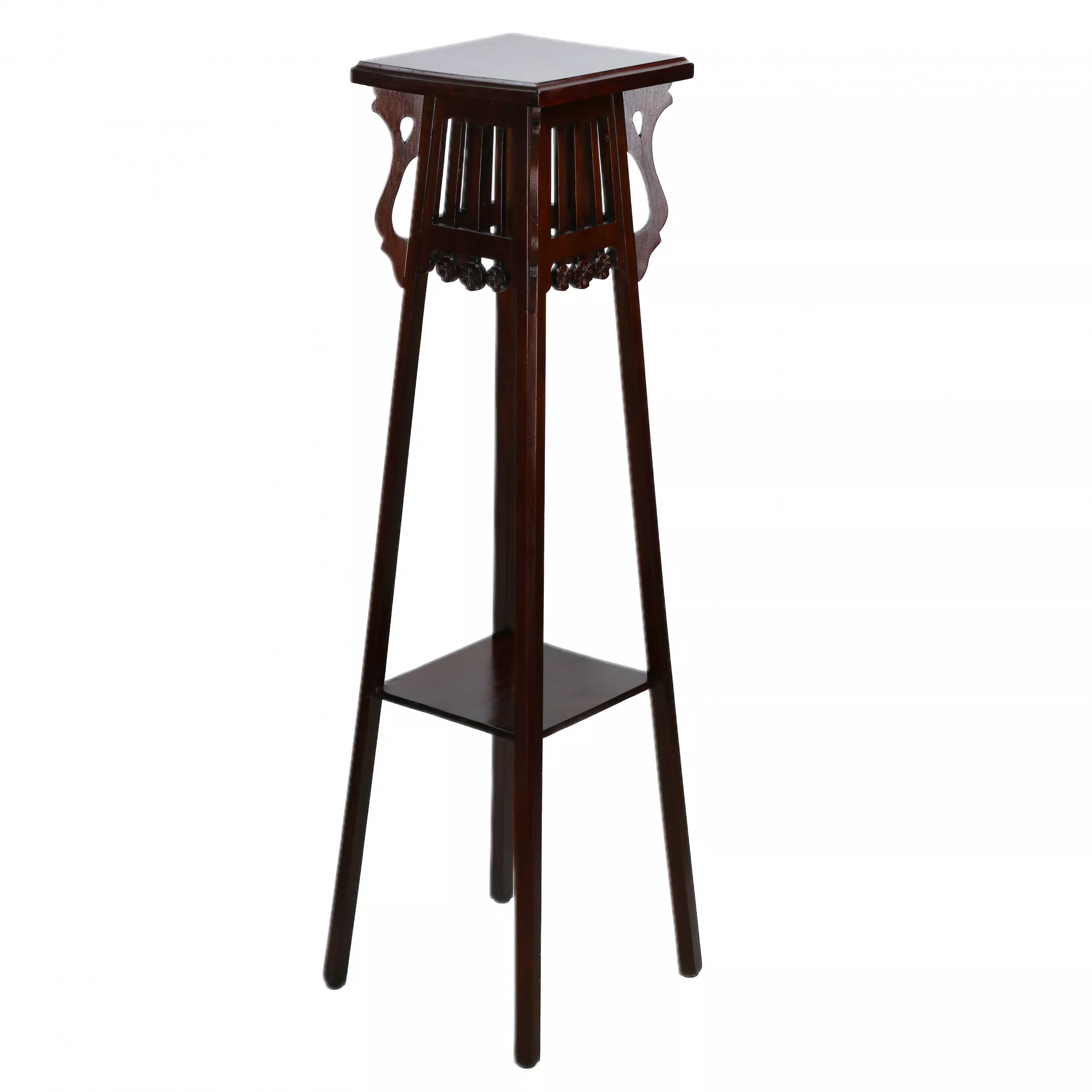 ART NOUVEAU WOODEN CONSOLE TABLE. TURN OF THE 19TH–20TH CENTURY
