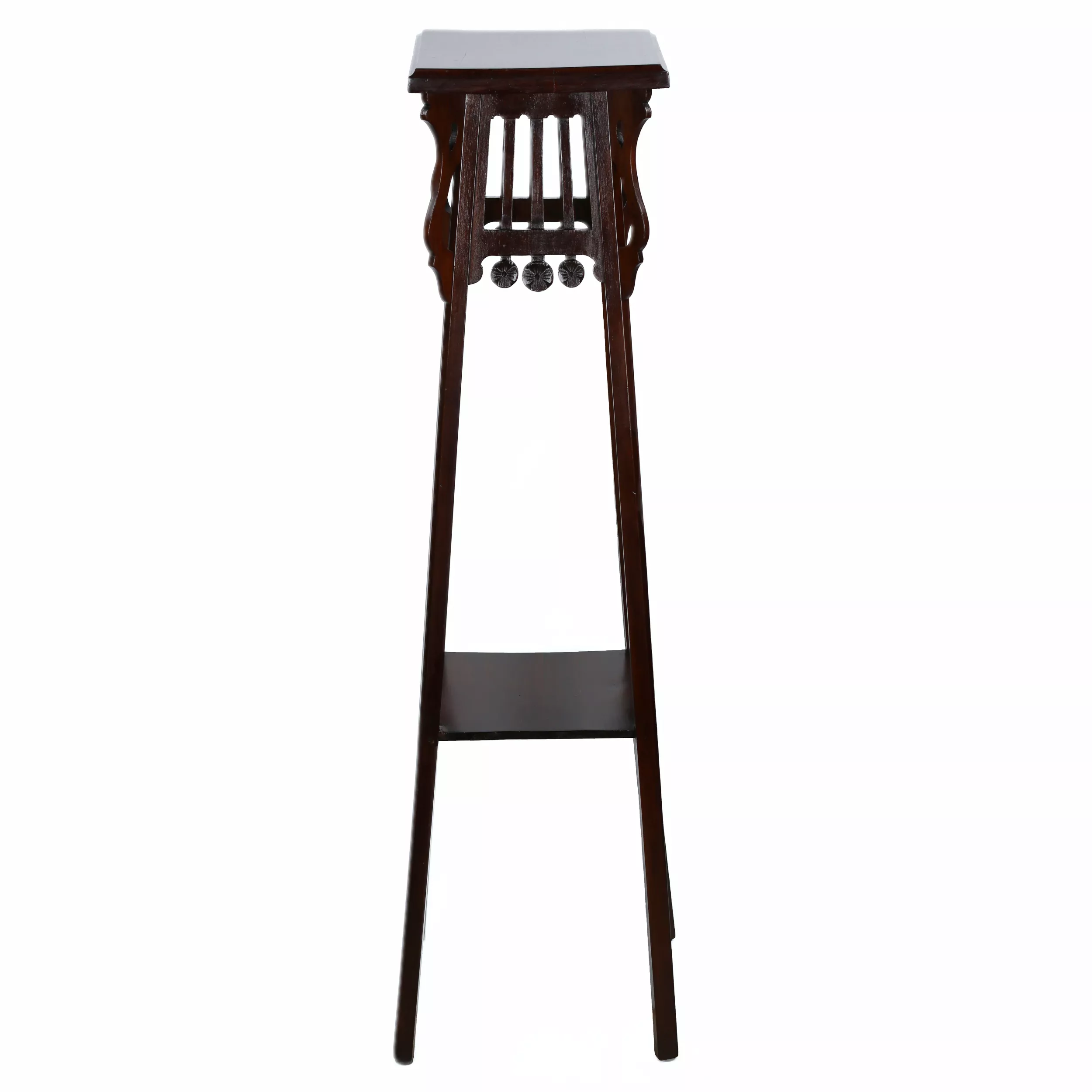 ART NOUVEAU WOODEN CONSOLE TABLE. TURN OF THE 19TH–20TH CENTURY