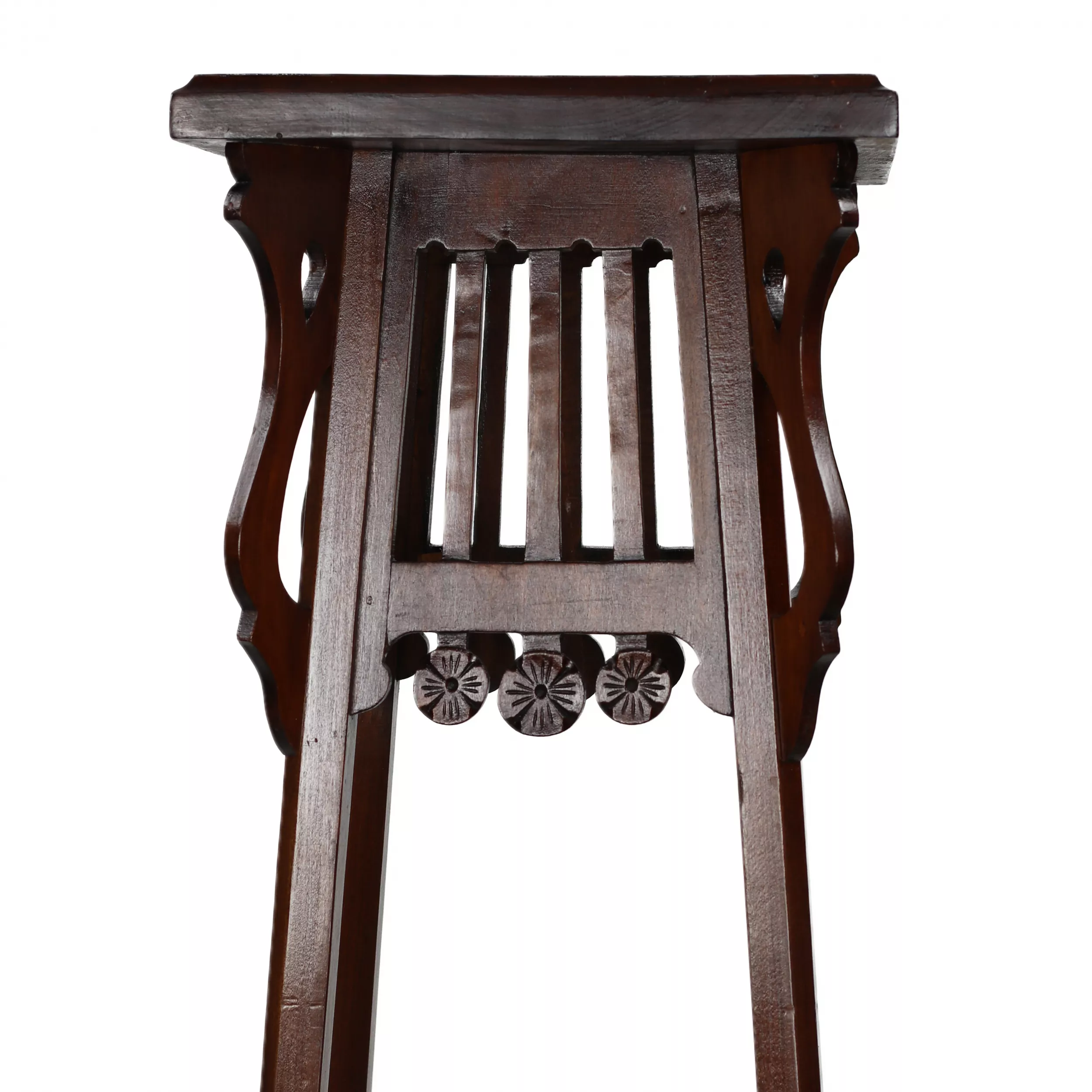 ART NOUVEAU WOODEN CONSOLE TABLE. TURN OF THE 19TH–20TH CENTURY