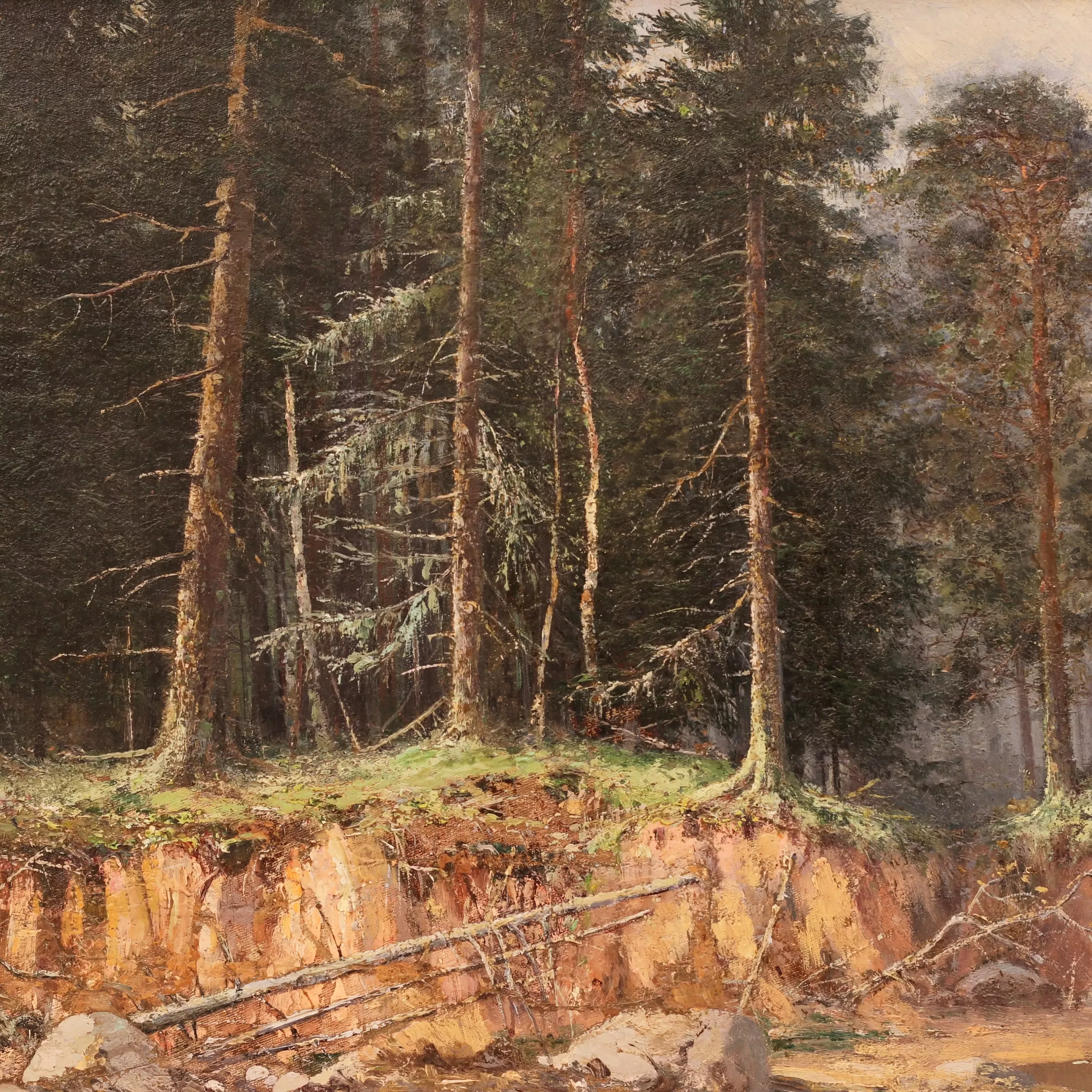 СОСНОВЫЙ ЛЕС. ГАВРИИЛ ПАВЛОВИЧ КАМЕНСКИЙ (1853–1912). 1897 ГОД