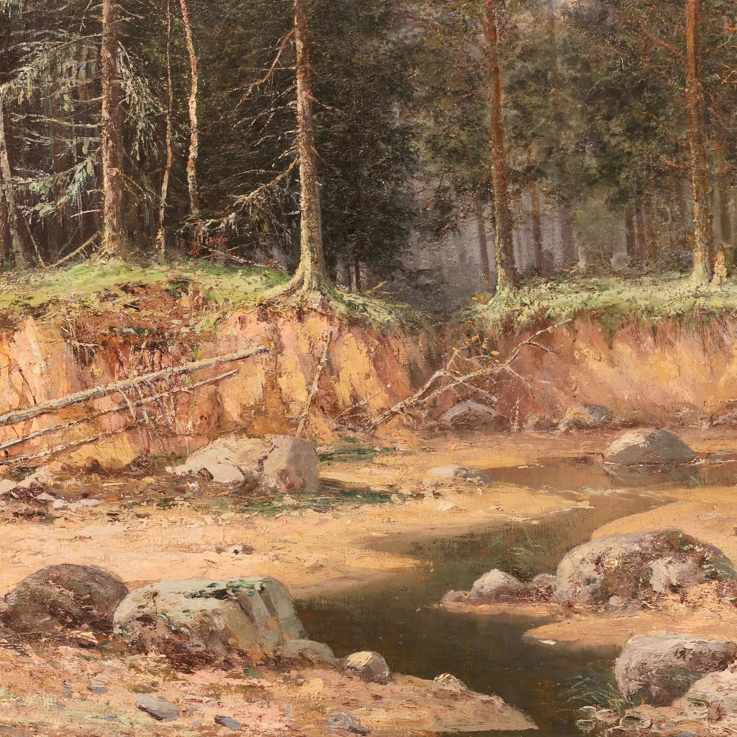 СОСНОВЫЙ ЛЕС. ГАВРИИЛ ПАВЛОВИЧ КАМЕНСКИЙ (1853–1912). 1897 ГОД