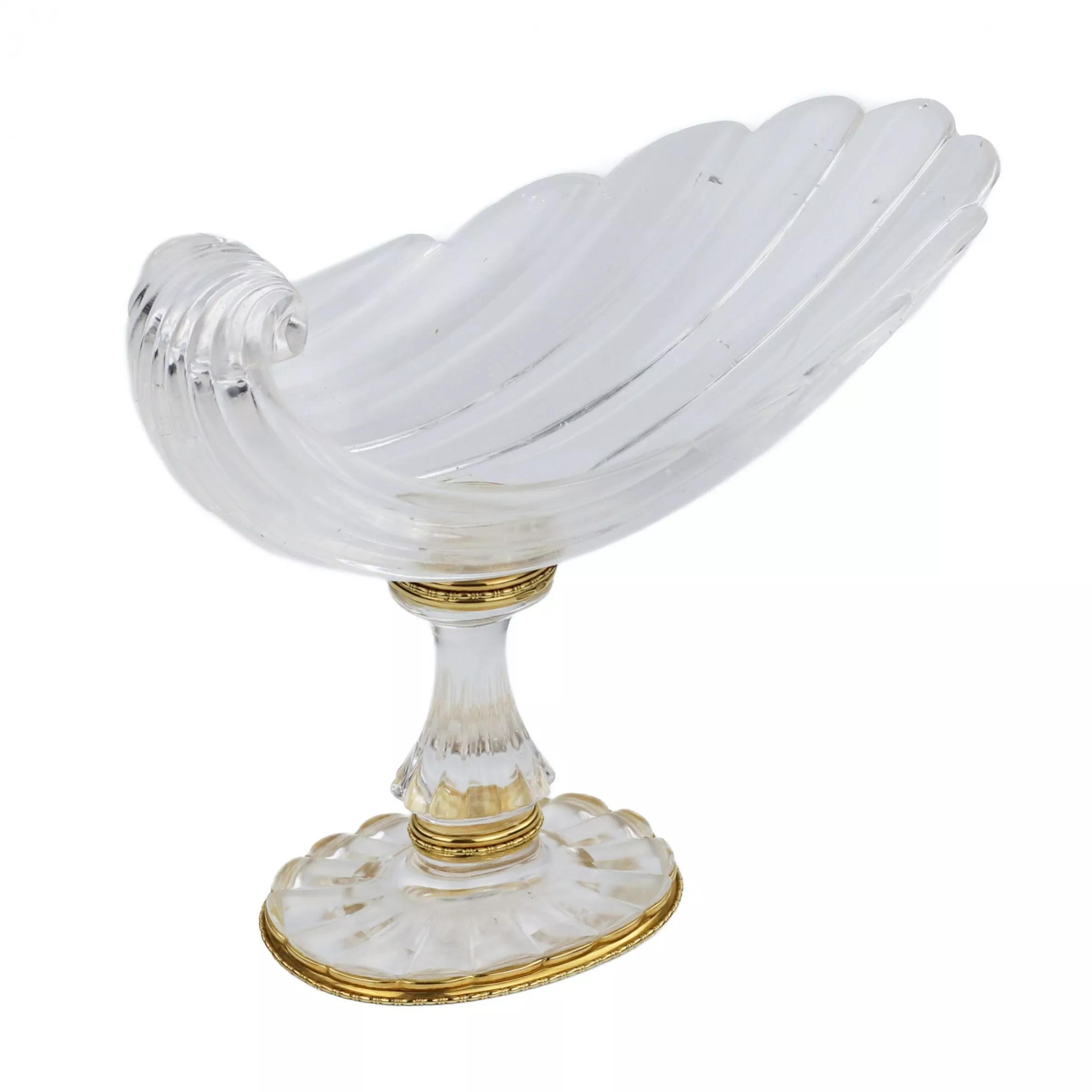MOUNTAIN CRYSTAL BOWL WITH GOLD MOUNT BY FABERGÉ SAINT PETERSBURG, 1880–1890